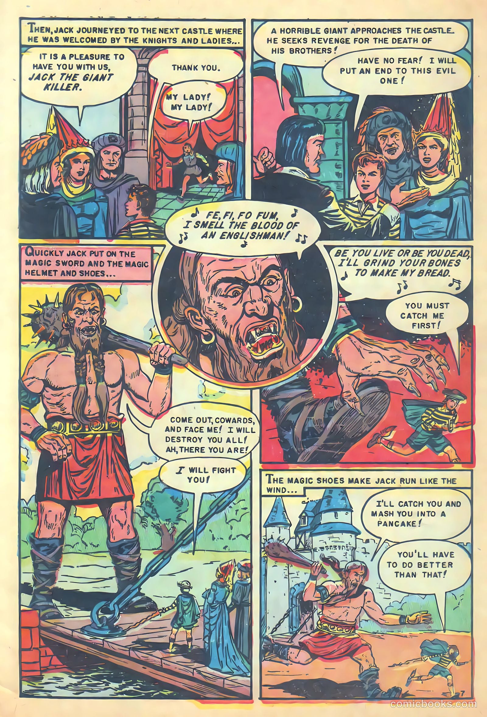 Jack the Giant Killer #1 (1953) — page 9 of 36