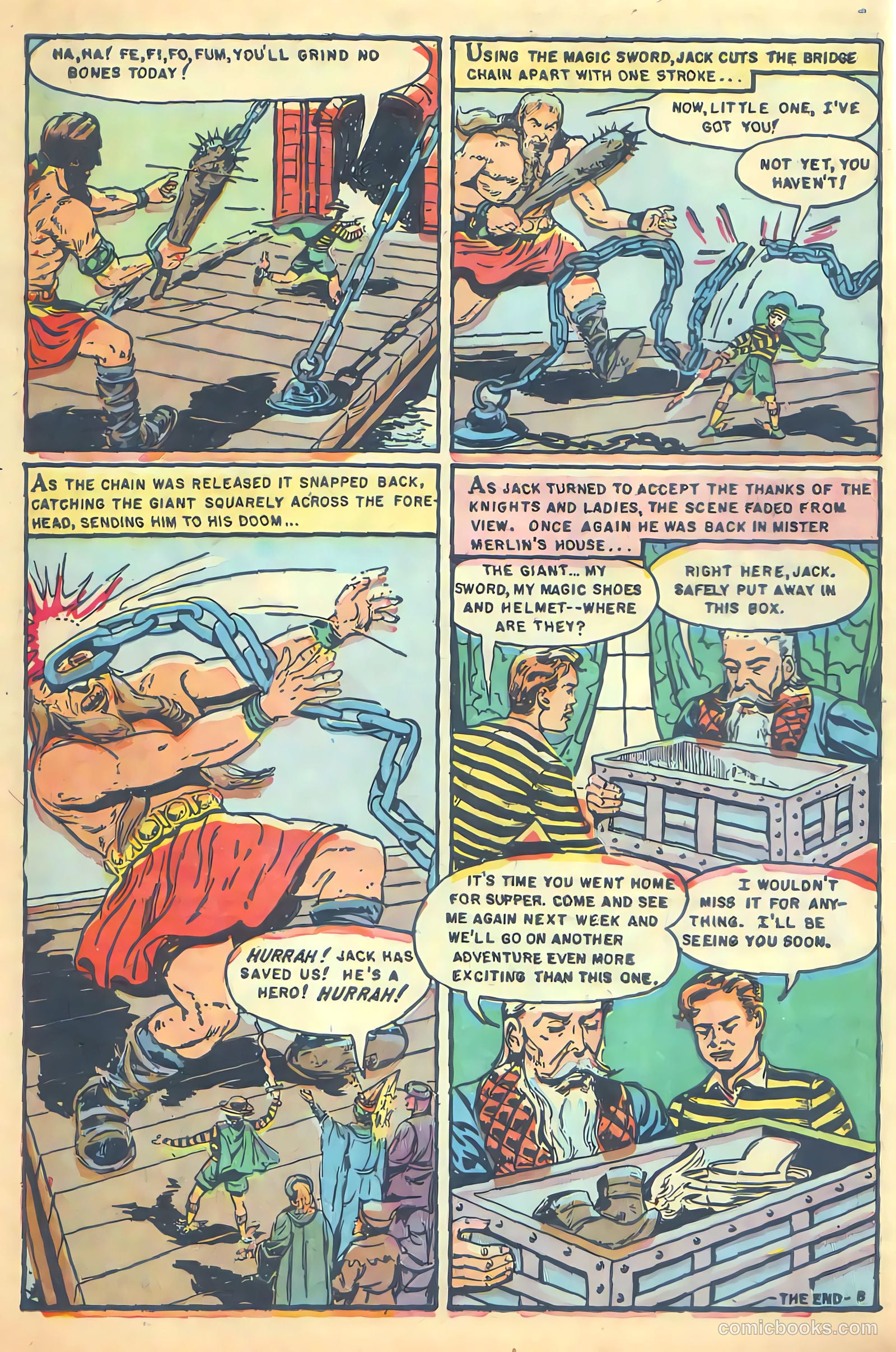 Jack the Giant Killer #1 (1953) — page 10 of 36