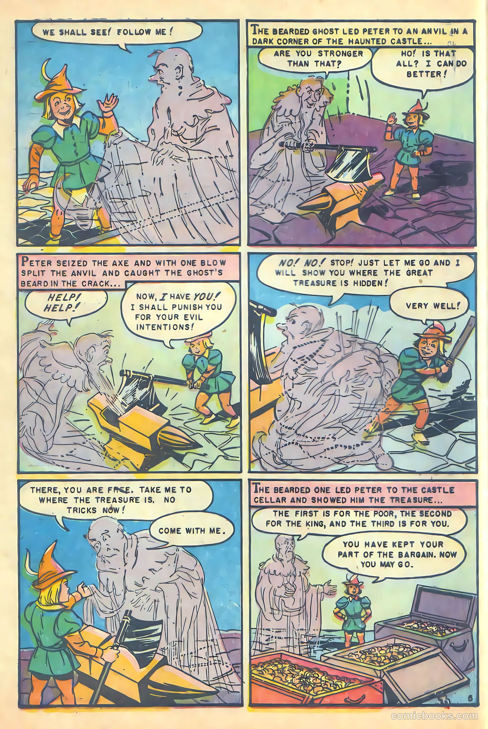 Jack the Giant Killer #1 (1953) — page 32 of 36