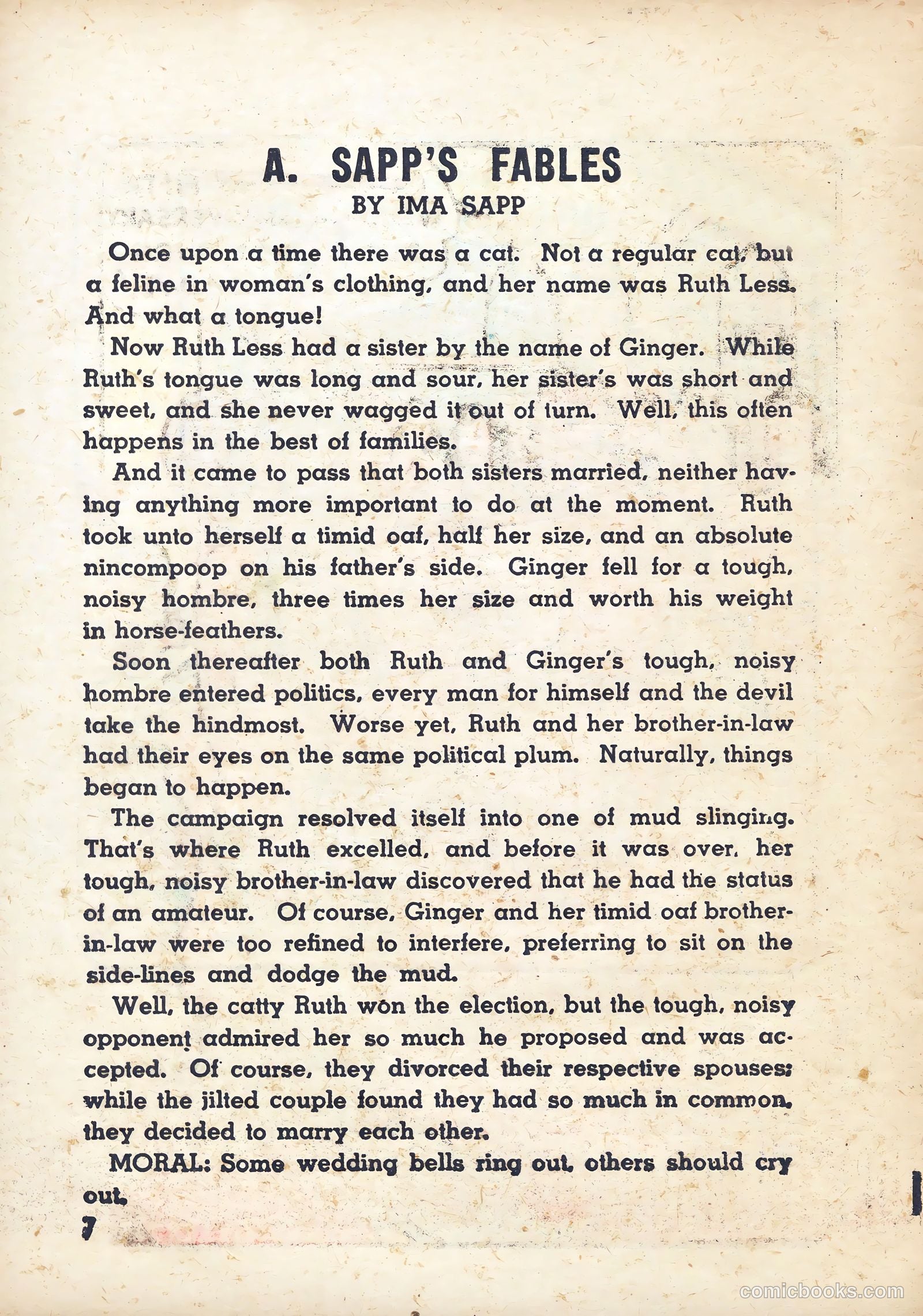 America's Best Cartoons #2 (1943) — page 16 of 67