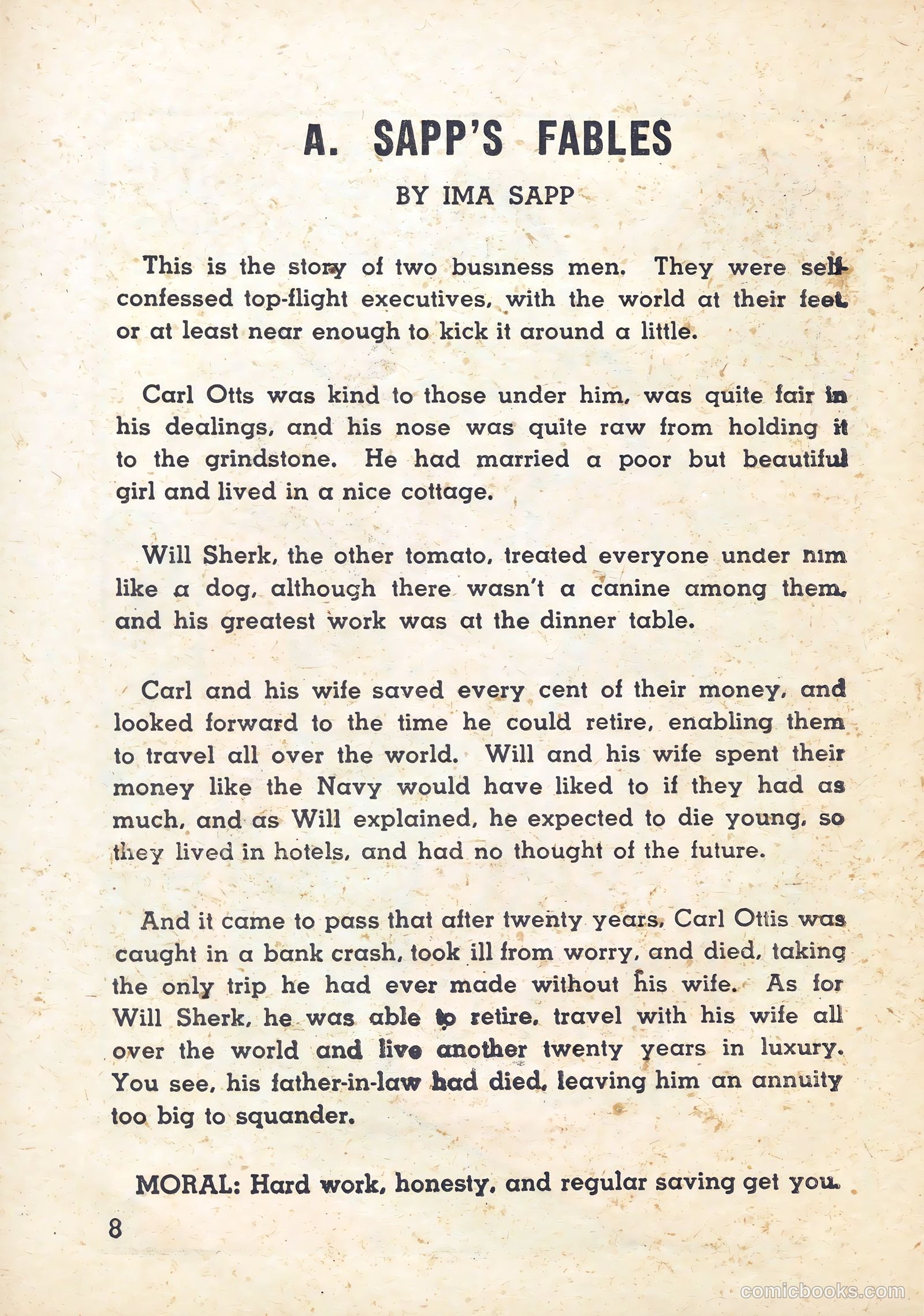 America's Best Cartoons #2 (1943) — page 18 of 67