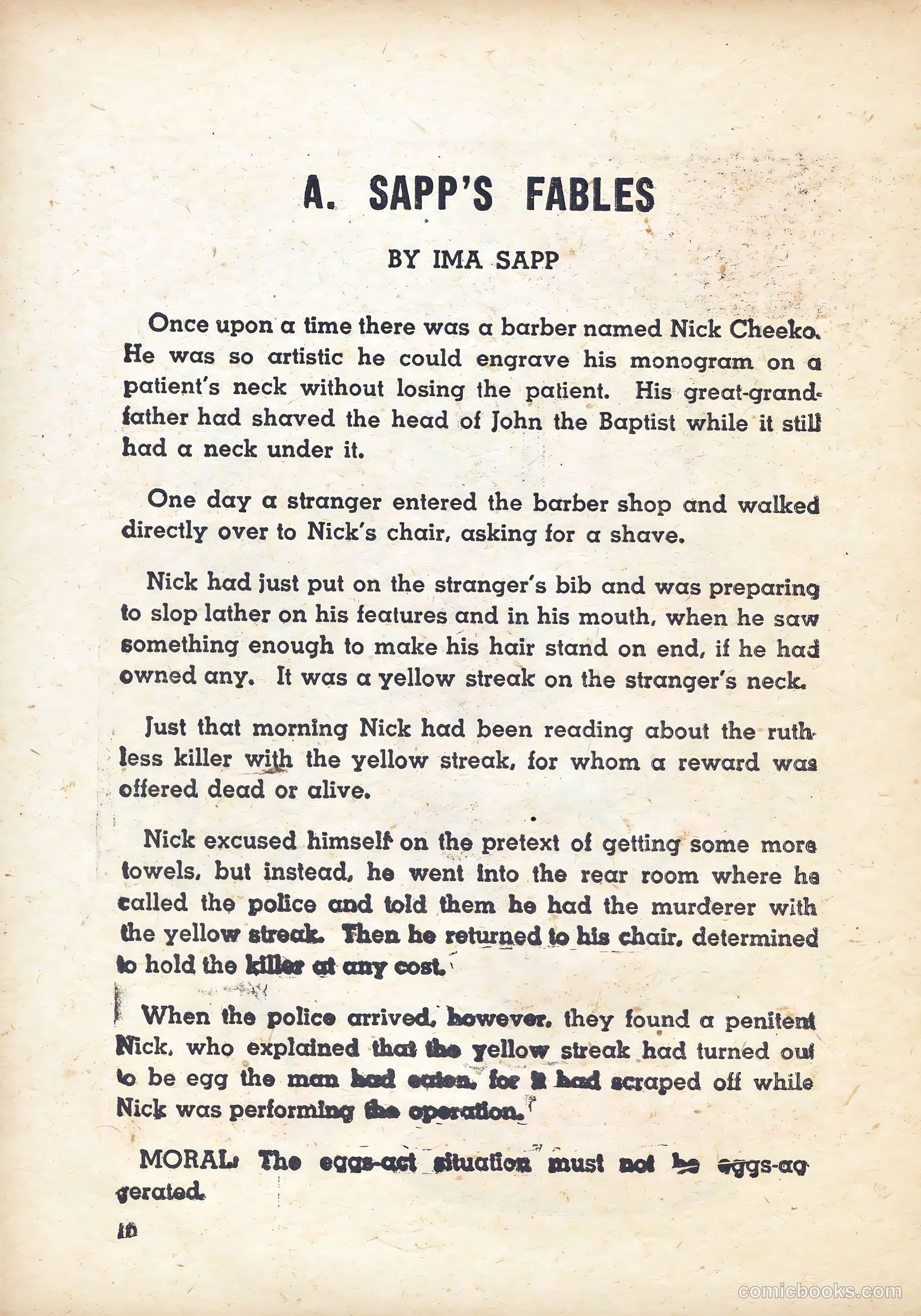 America's Best Cartoons #2 (1943) — page 22 of 67