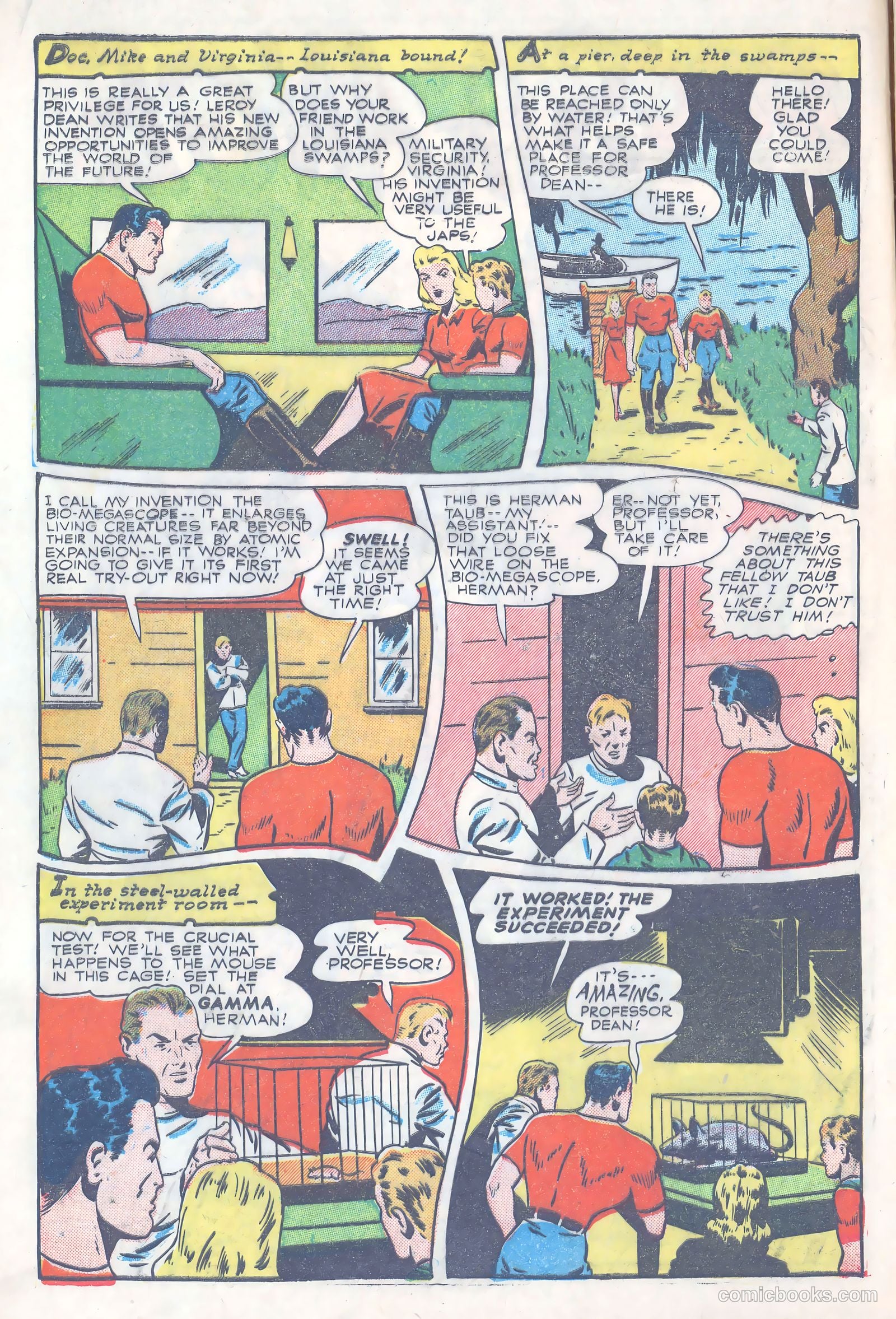 America's Best Comics #15 (1945) — page 4 of 36