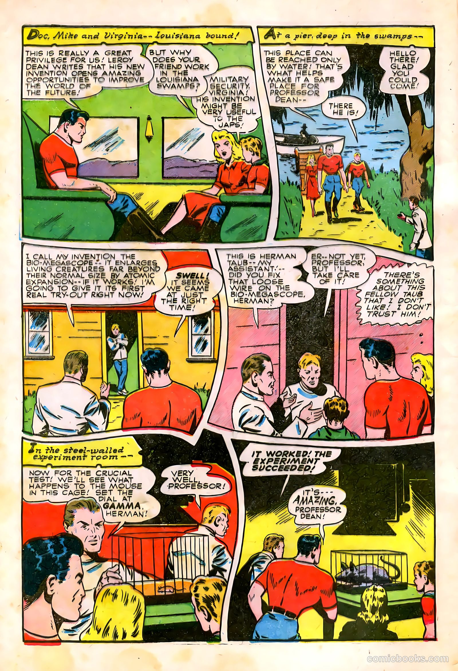 America's Best Comics #15 (1945) — page 4 of 36