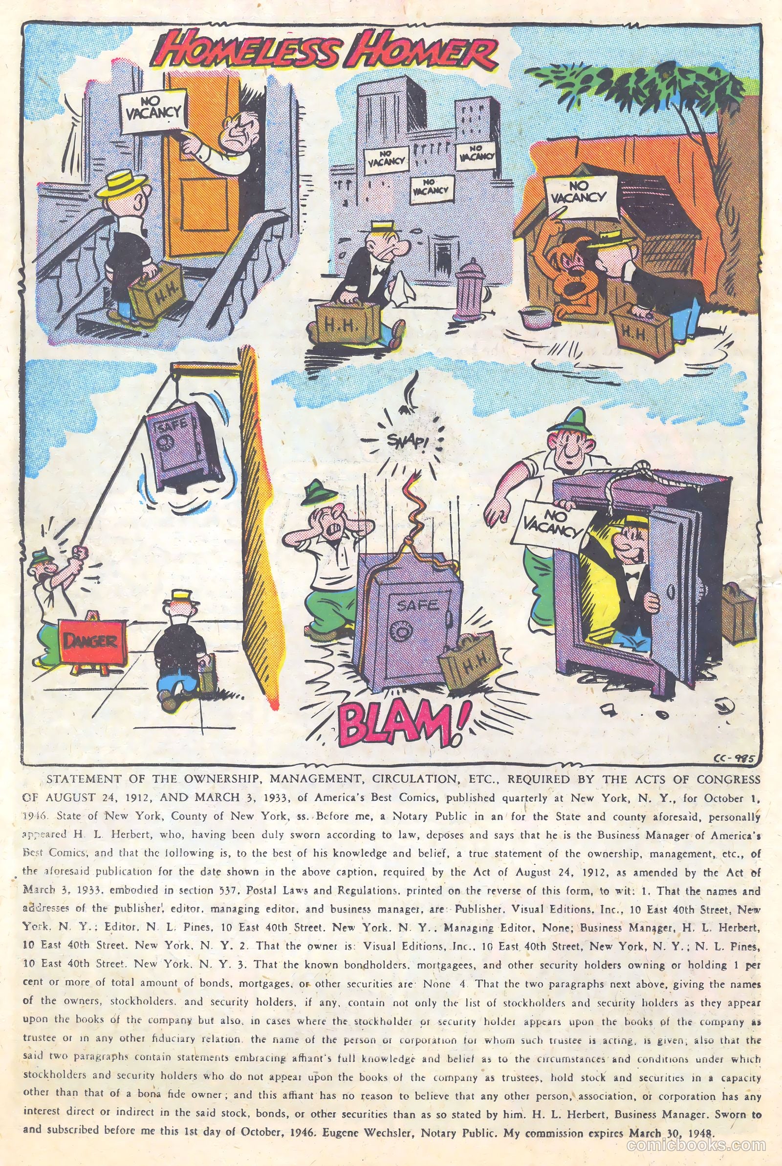 America's Best Comics #21 (1947) — page 38 of 52
