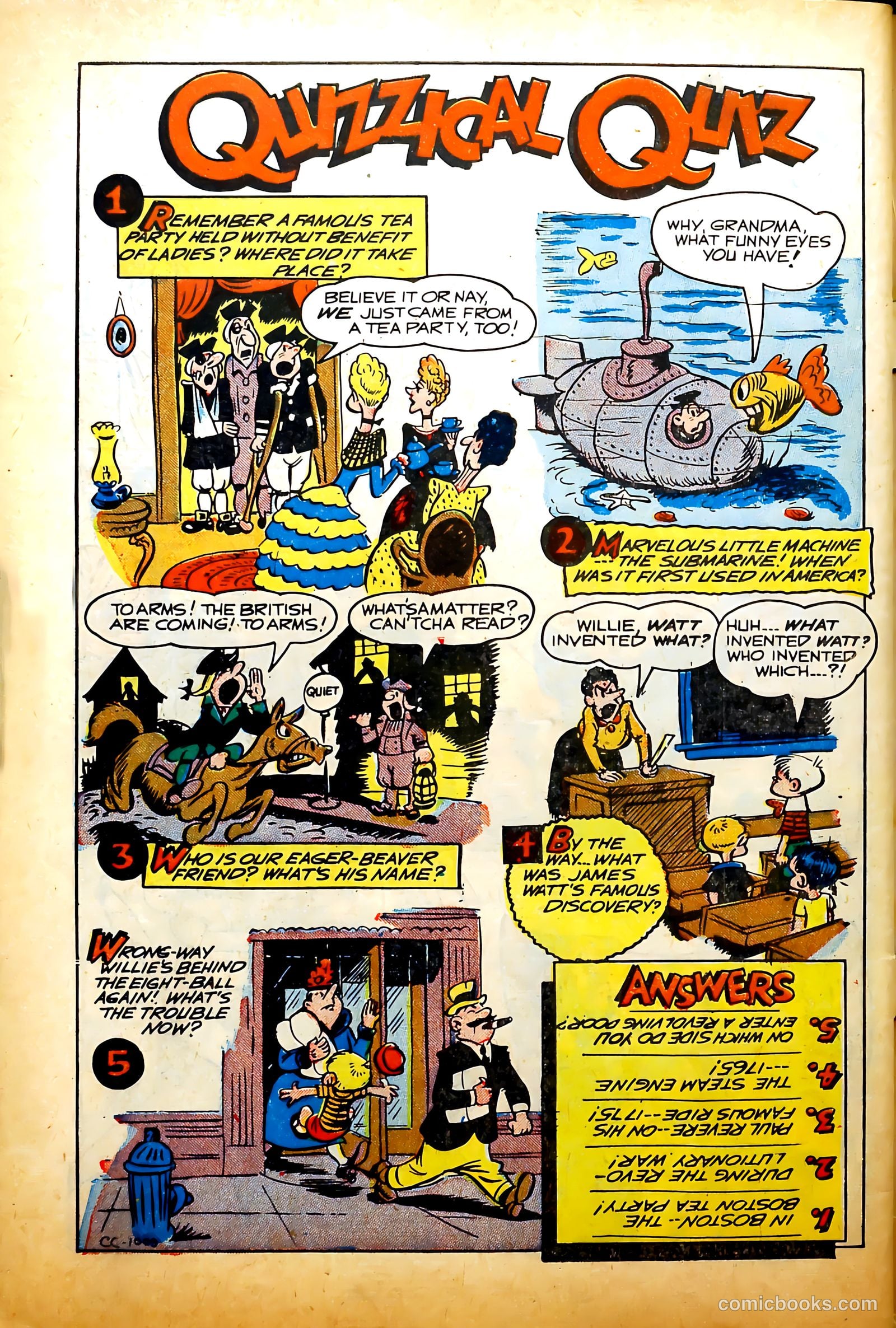 America's Best Comics #28 (1948) — page 50 of 51