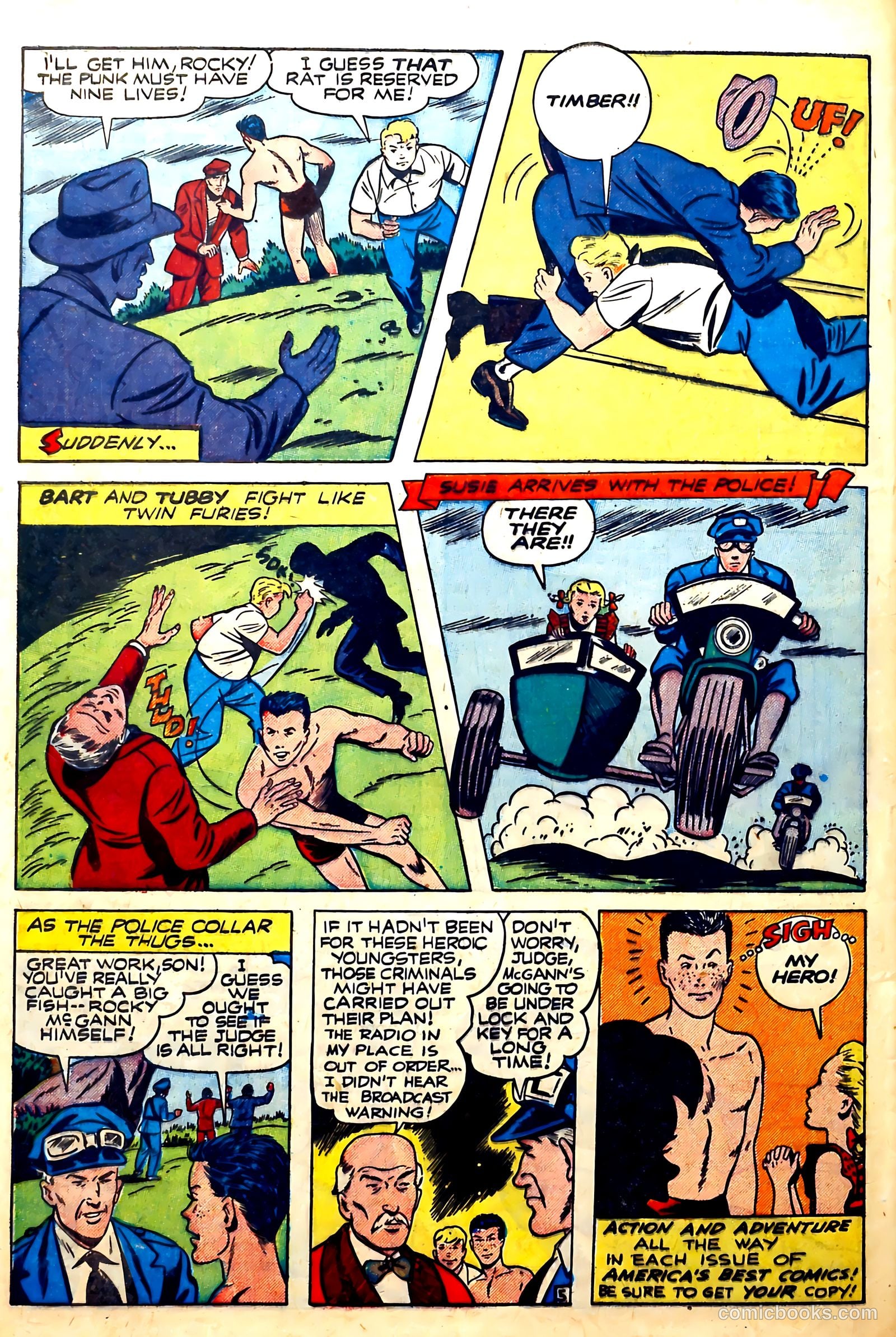 America's Best Comics #31 (1949) — page 32 of 36