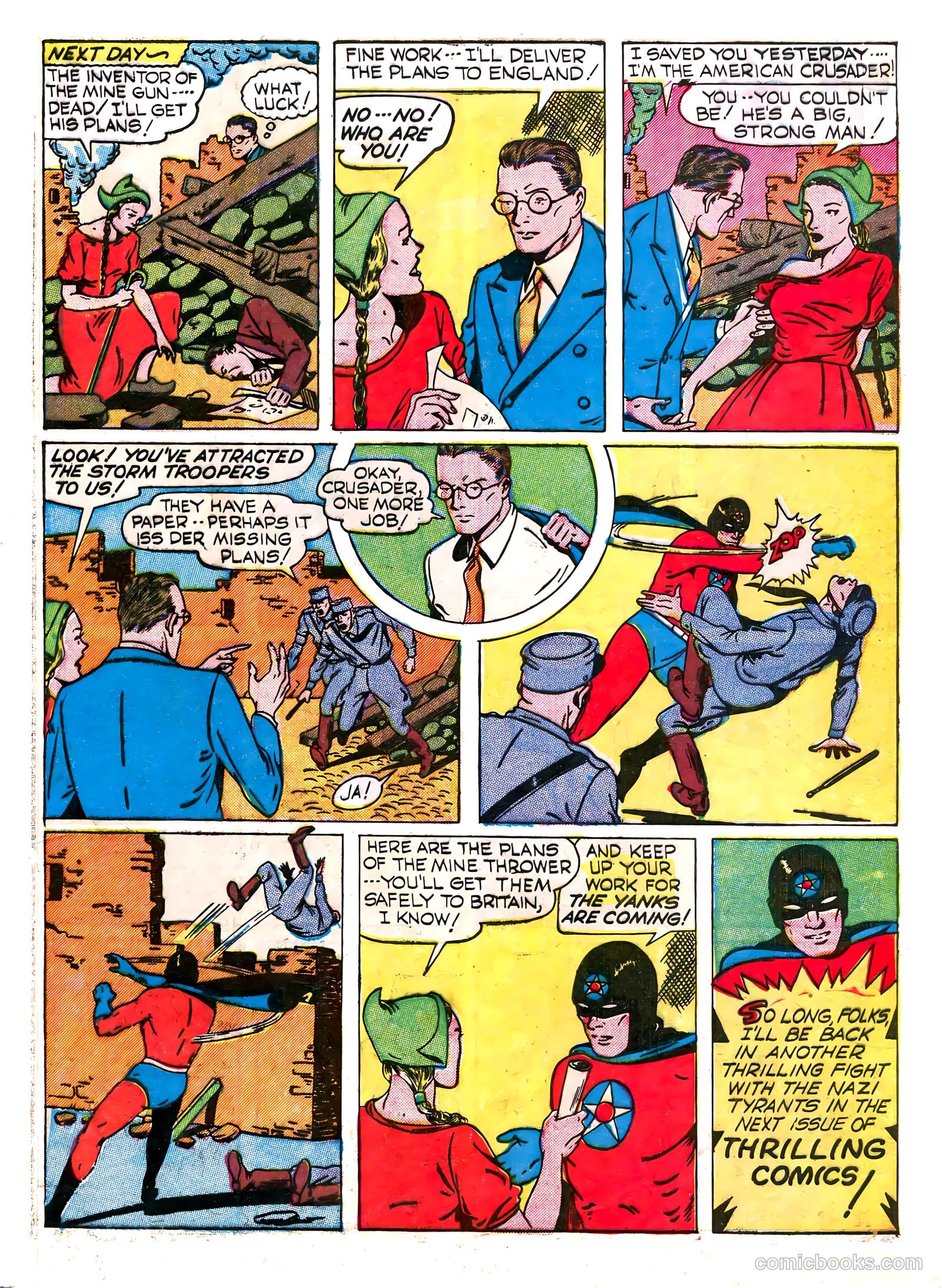 America's Best Comics #6 (1941) — page 57 of 60