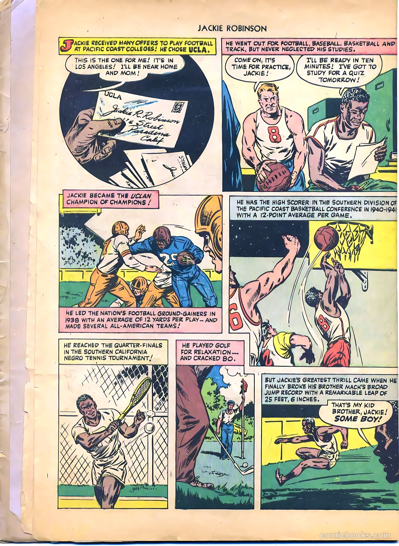 Jackie Robinson #1 (1949) — page 7 of 37