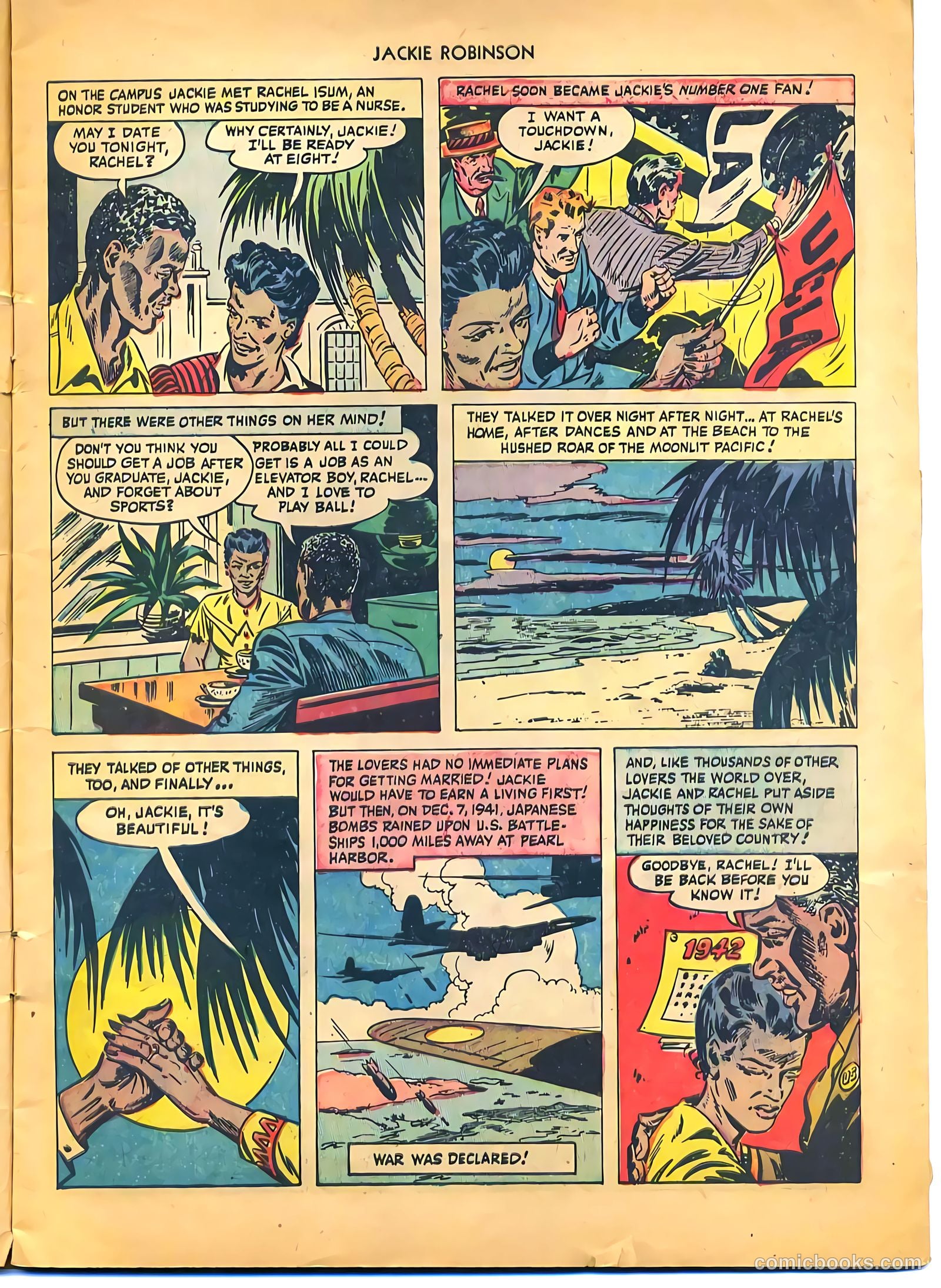 Jackie Robinson #1 (1949) — page 8 of 37