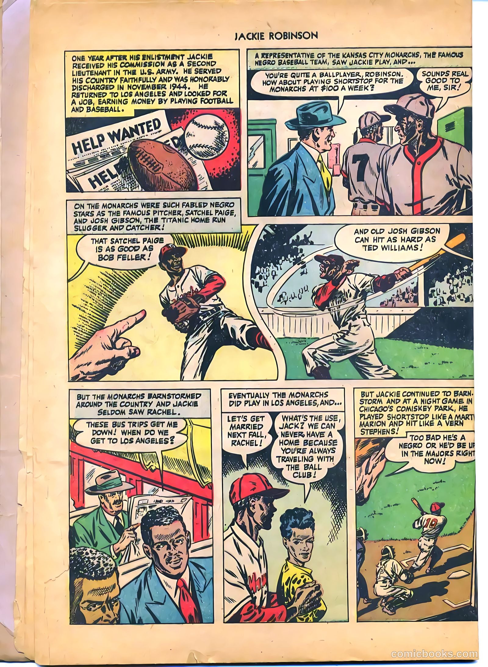 Jackie Robinson #1 (1949) — page 9 of 37