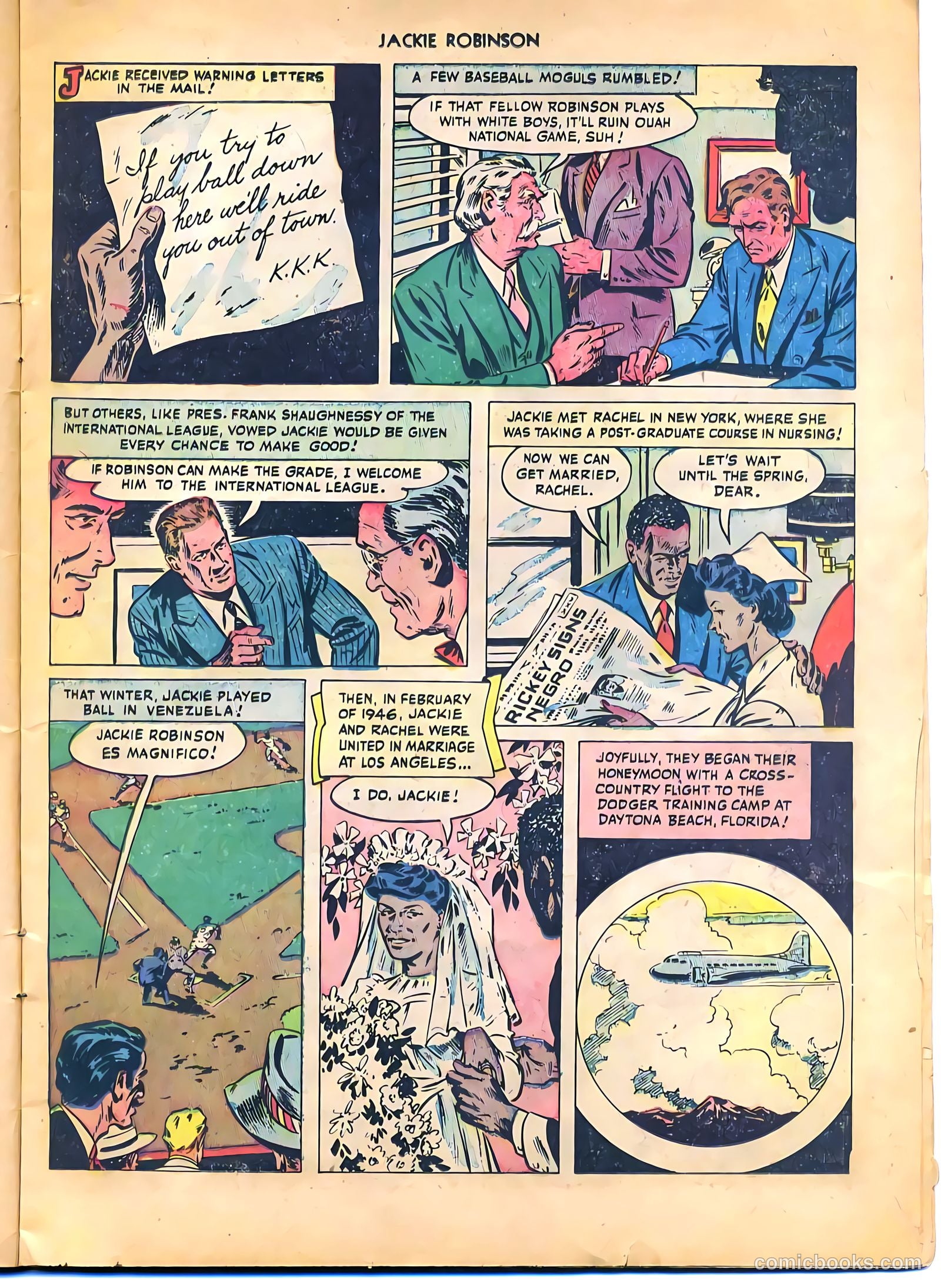 Jackie Robinson #1 (1949) — page 12 of 37