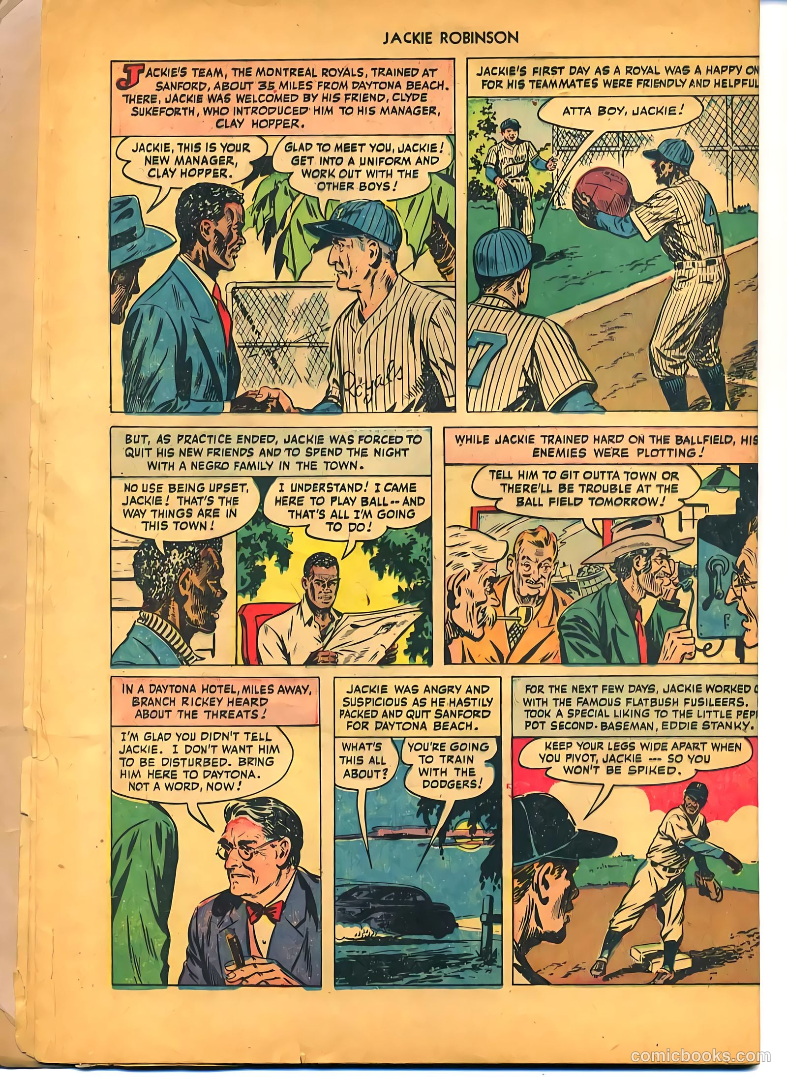 Jackie Robinson #1 (1949) — page 13 of 37