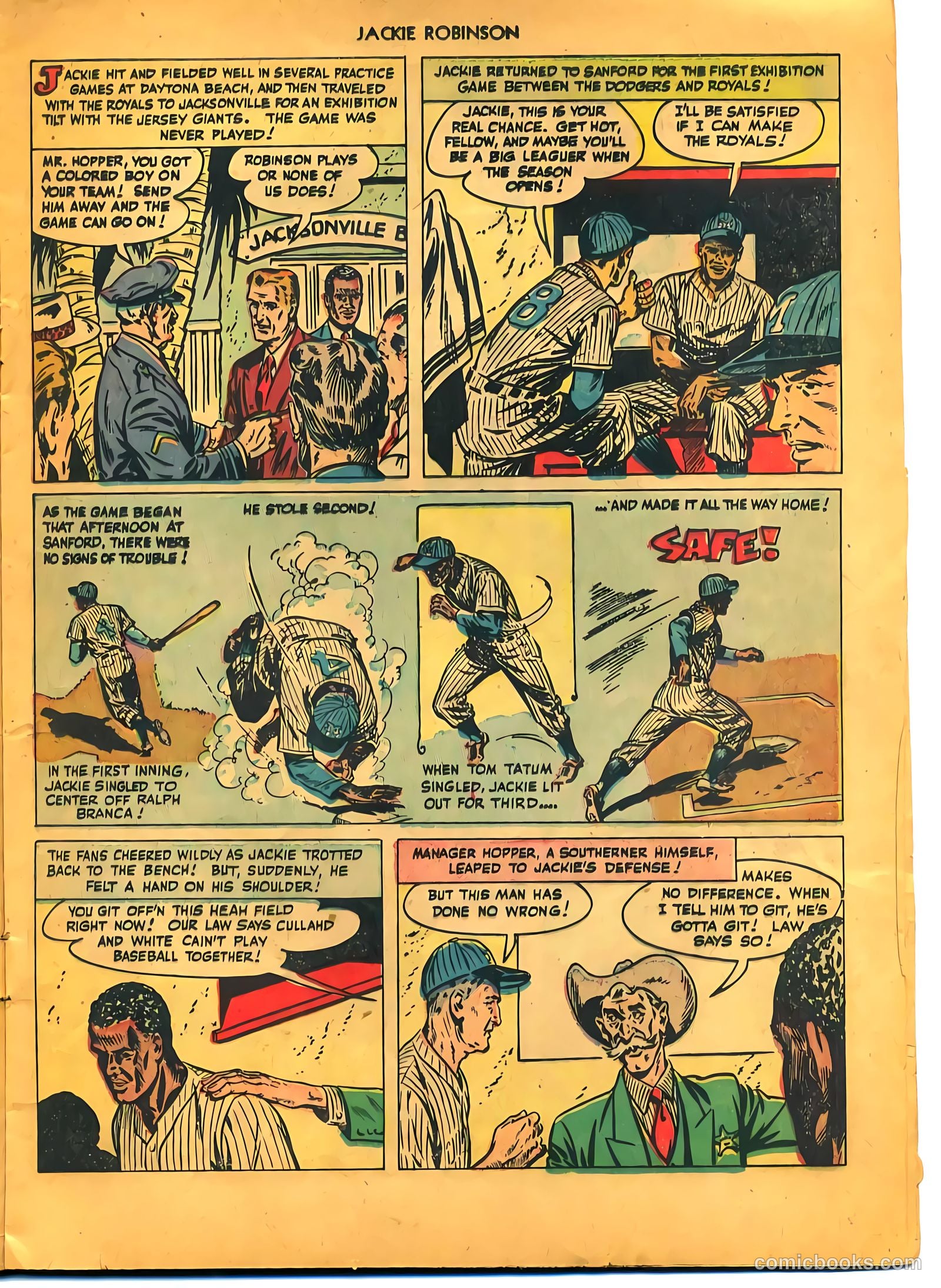 Jackie Robinson #1 (1949) — page 14 of 37