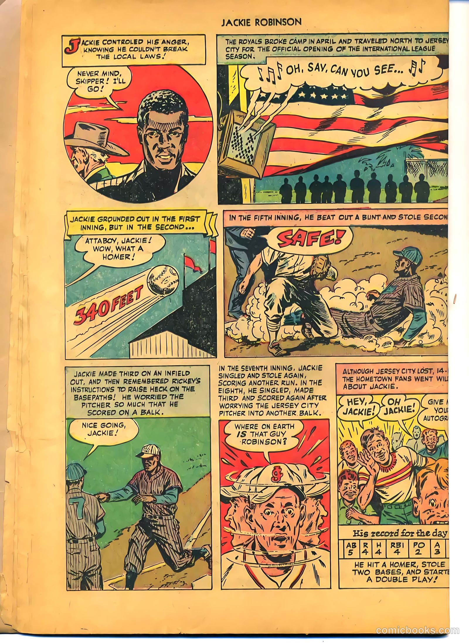 Jackie Robinson #1 (1949) — page 15 of 37
