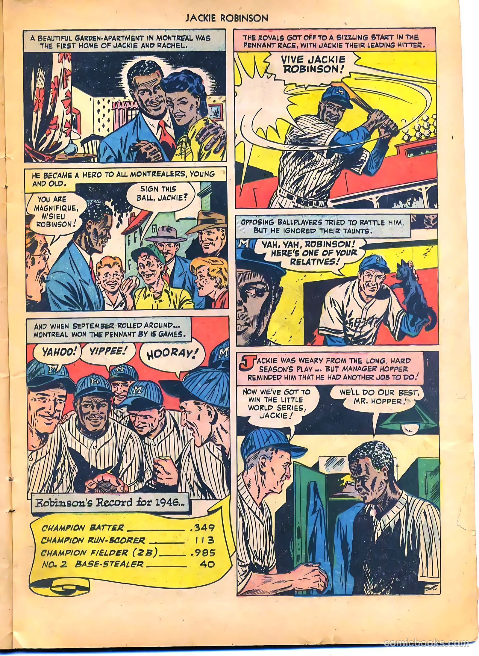 Jackie Robinson #1 (1949) — page 16 of 37