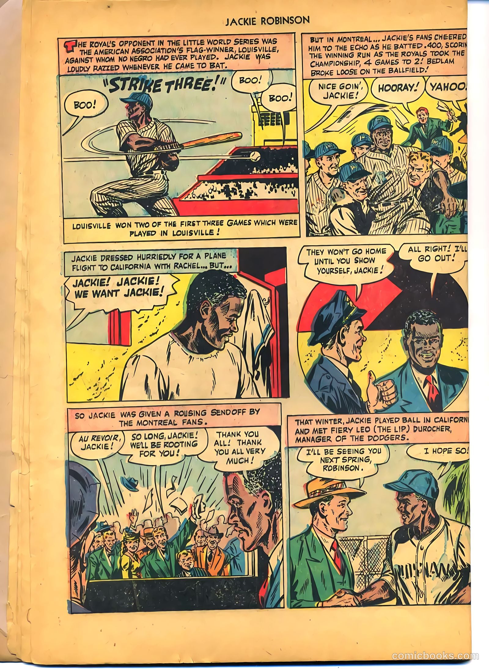 Jackie Robinson #1 (1949) — page 17 of 37