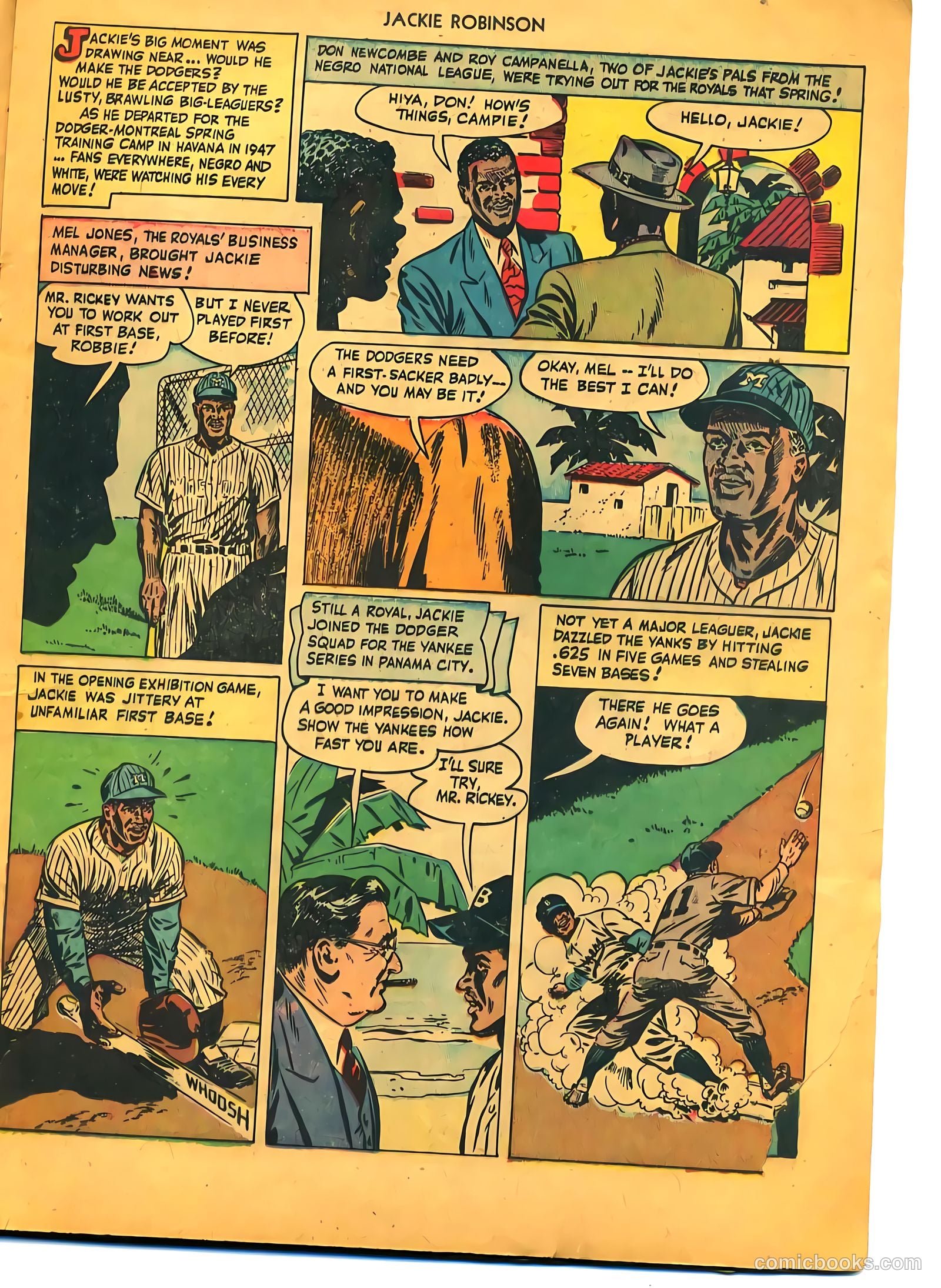 Jackie Robinson #1 (1949) — page 18 of 37