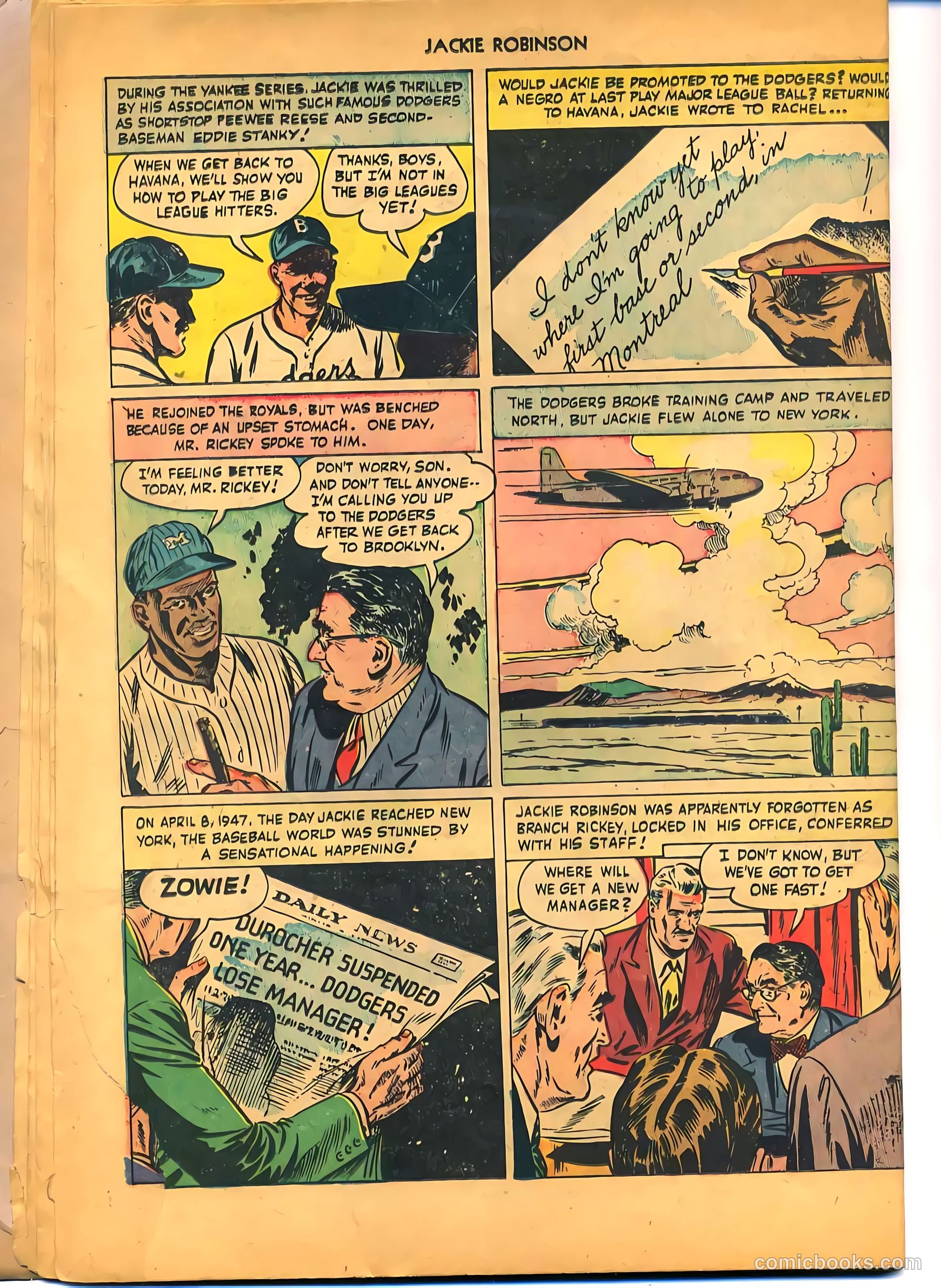 Jackie Robinson #1 (1949) — page 19 of 37