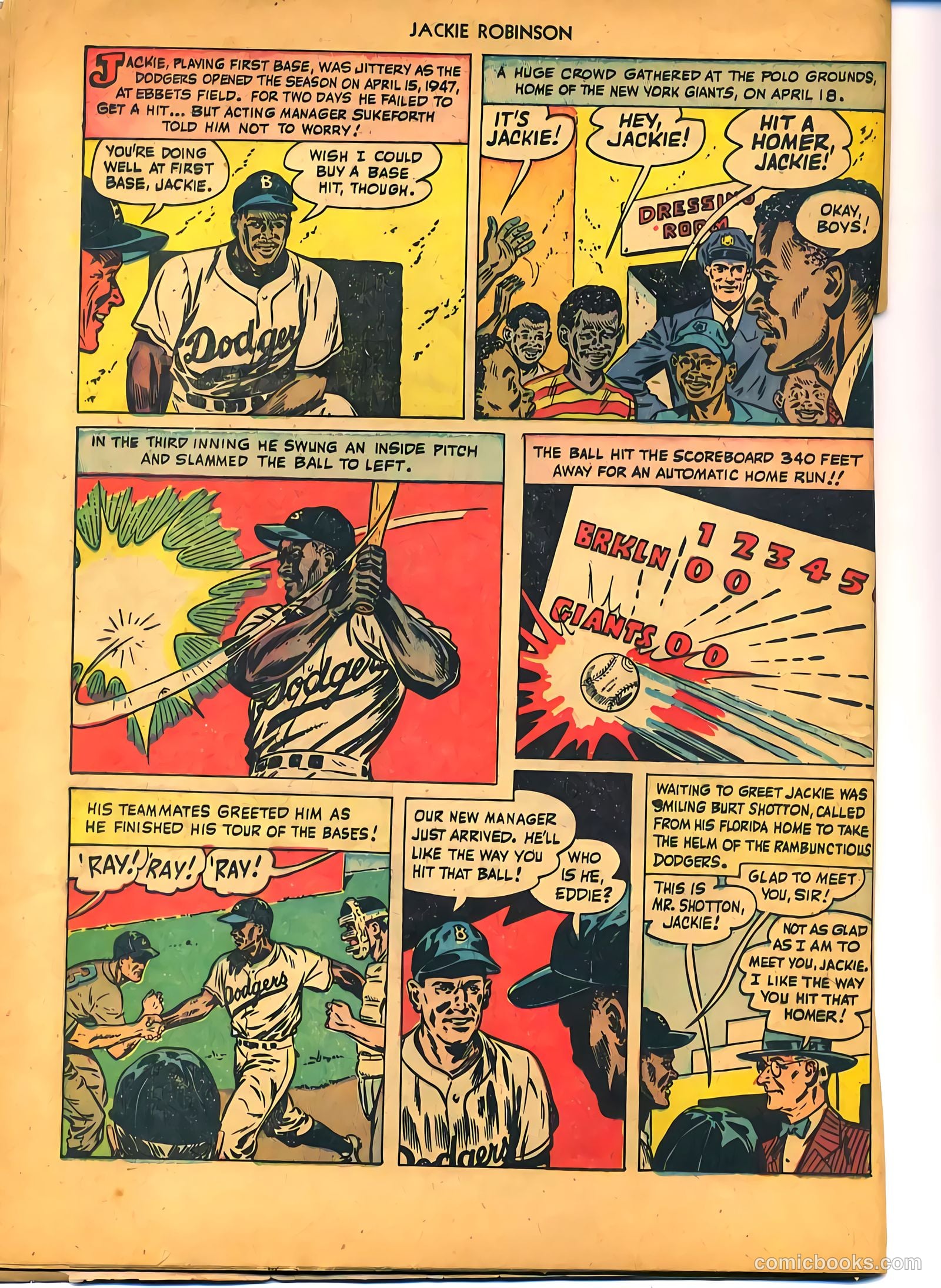 Jackie Robinson #1 (1949) — page 21 of 37