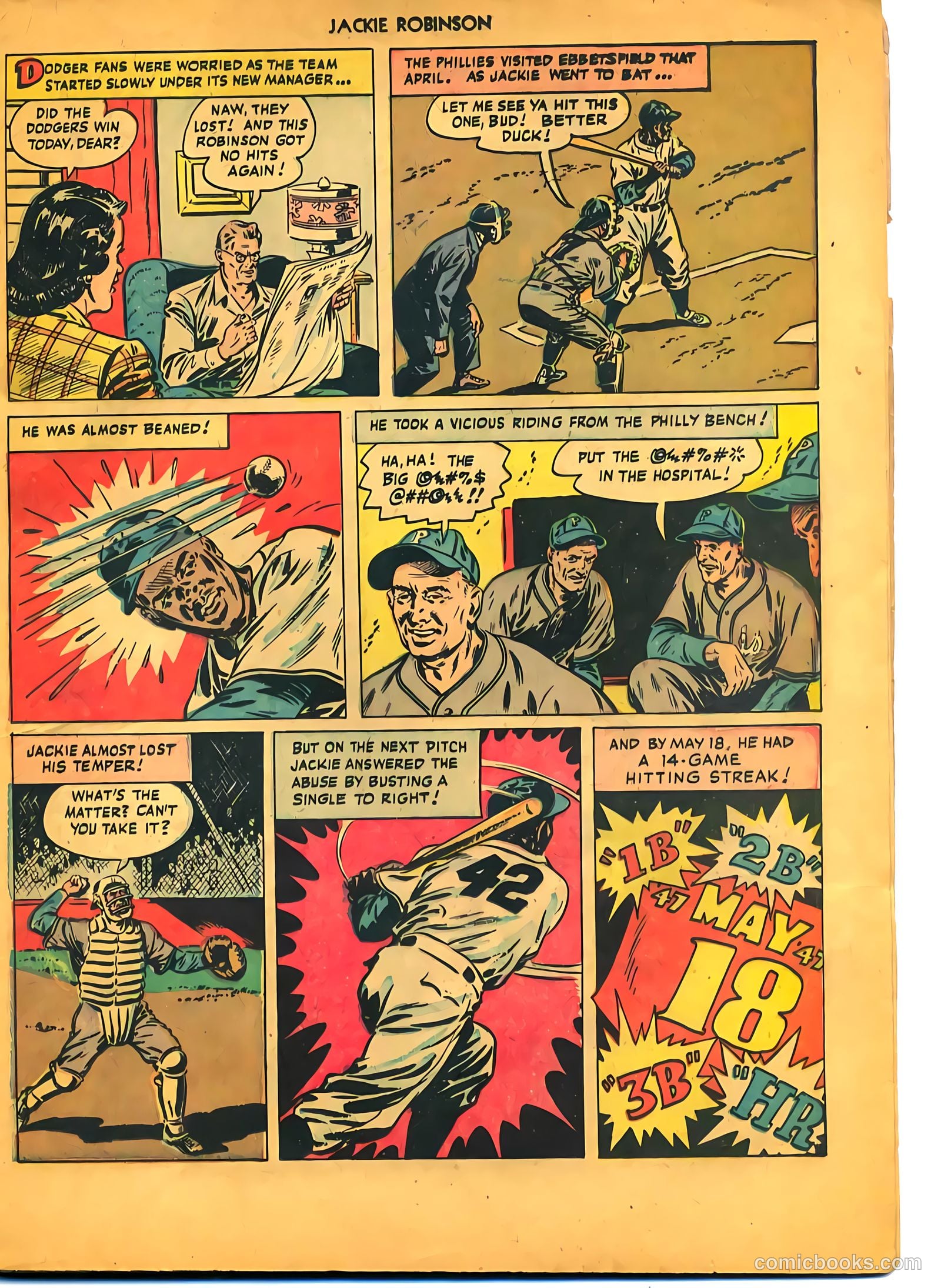 Jackie Robinson #1 (1949) — page 22 of 37