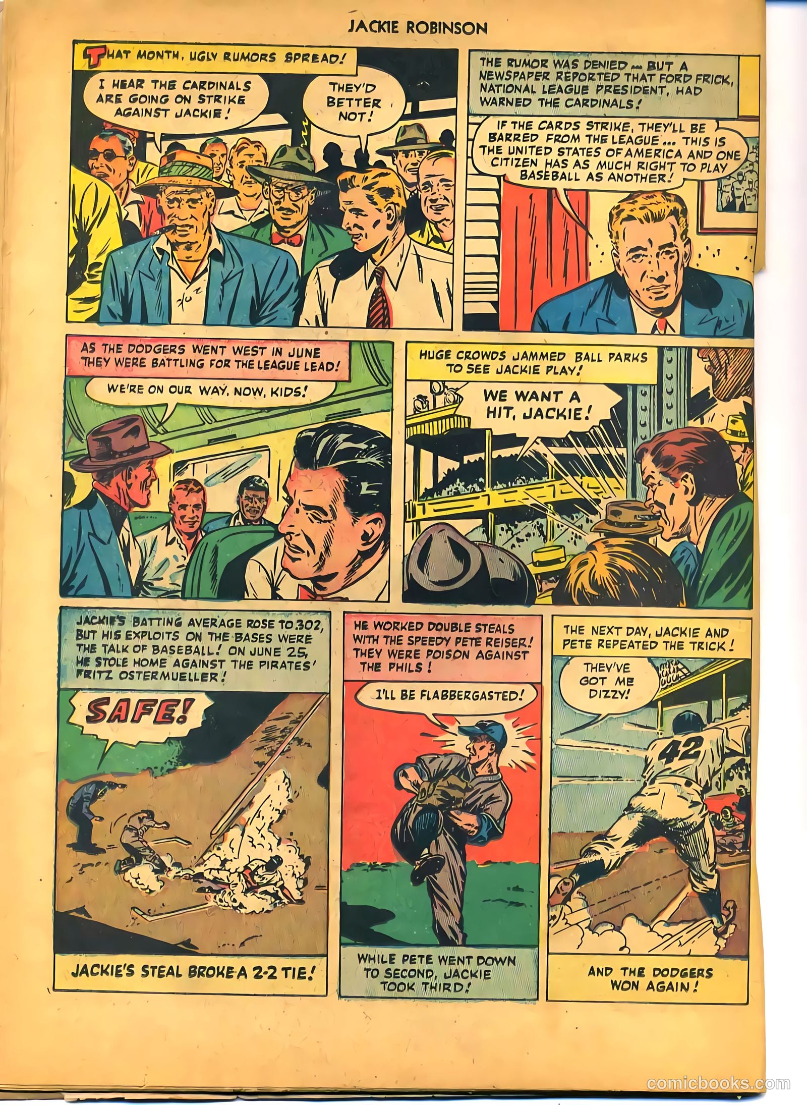 Jackie Robinson #1 (1949) — page 23 of 37