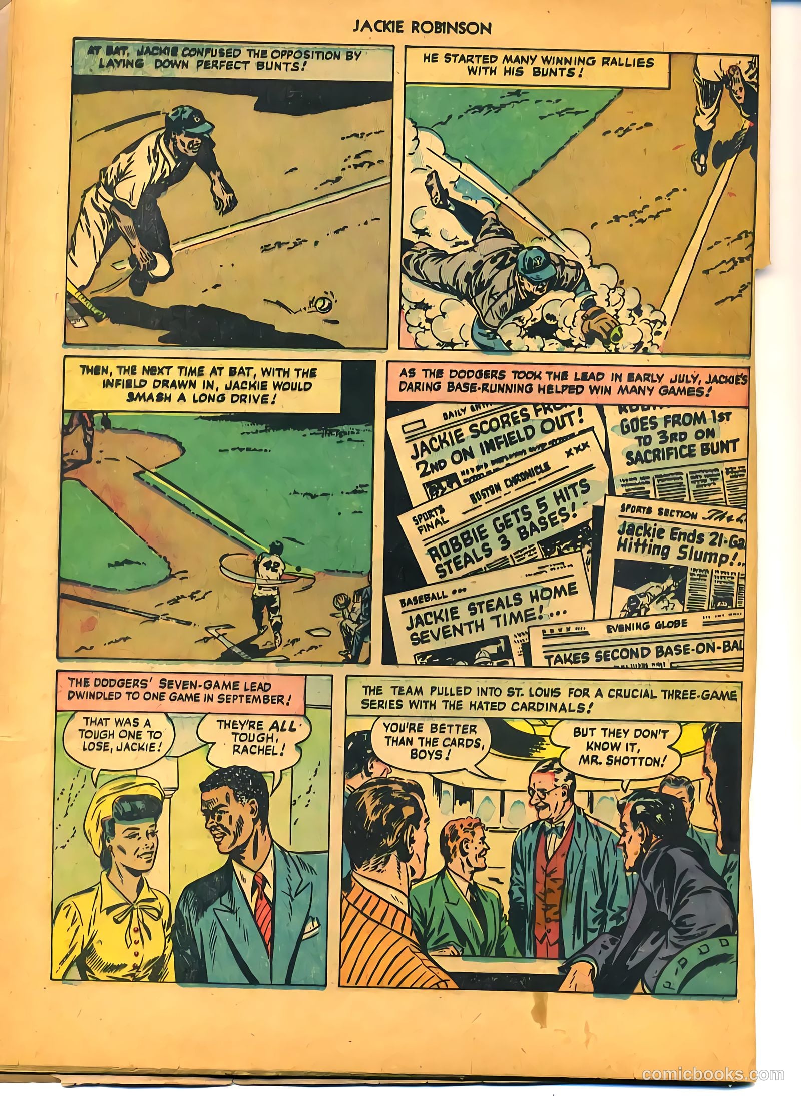 Jackie Robinson #1 (1949) — page 25 of 37