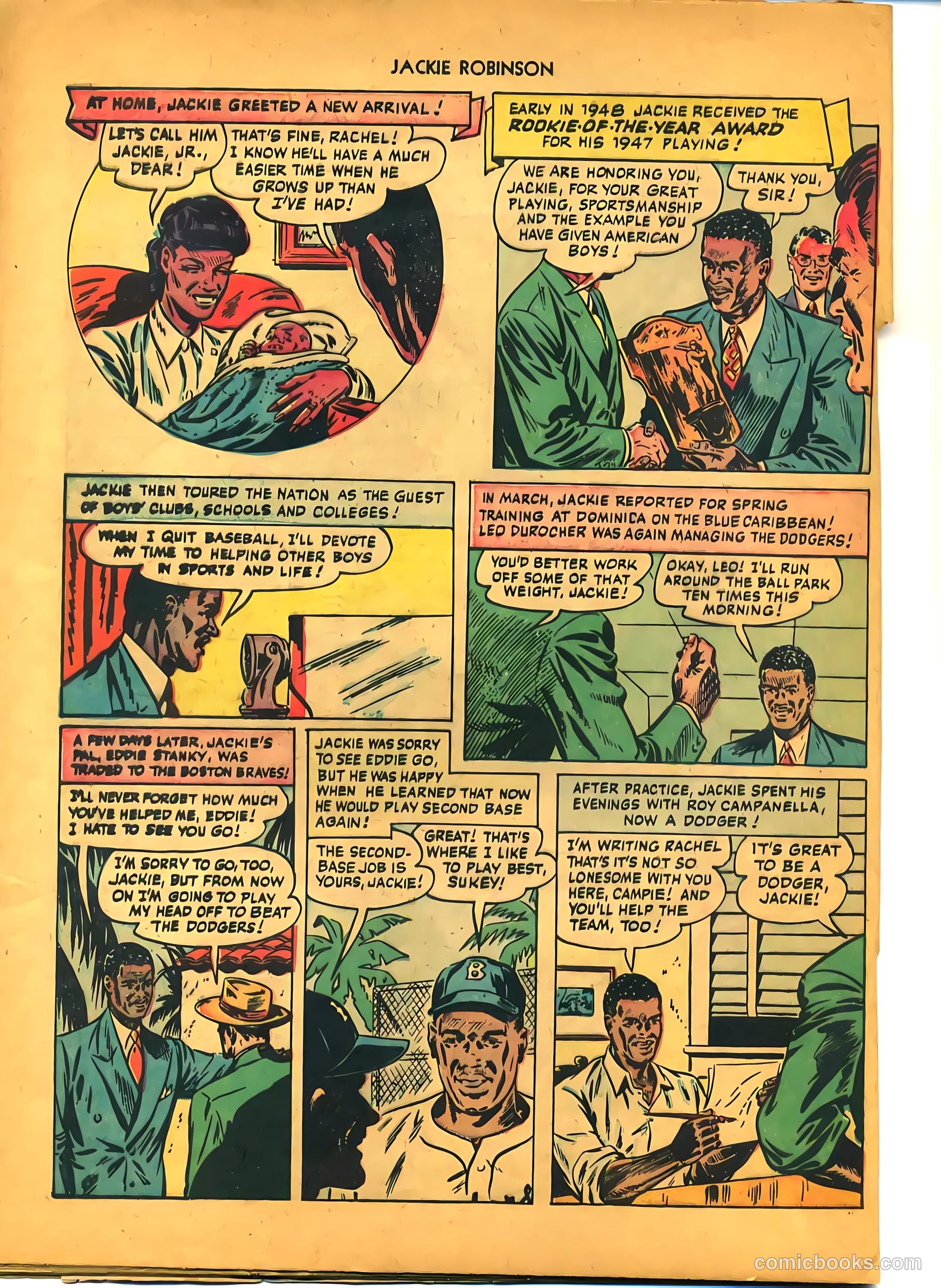 Jackie Robinson #1 (1949) — page 29 of 37