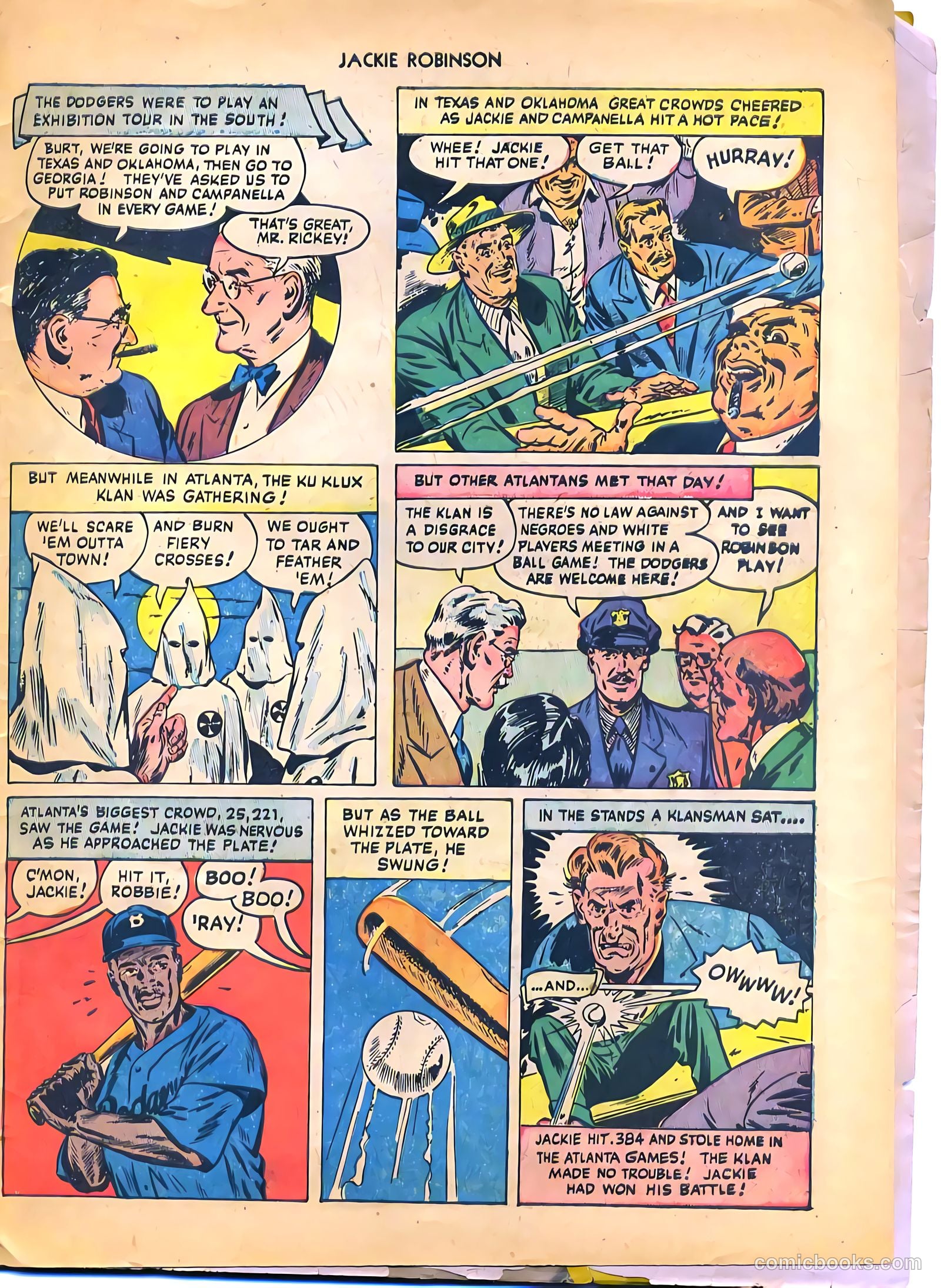 Jackie Robinson #1 (1949) — page 32 of 37
