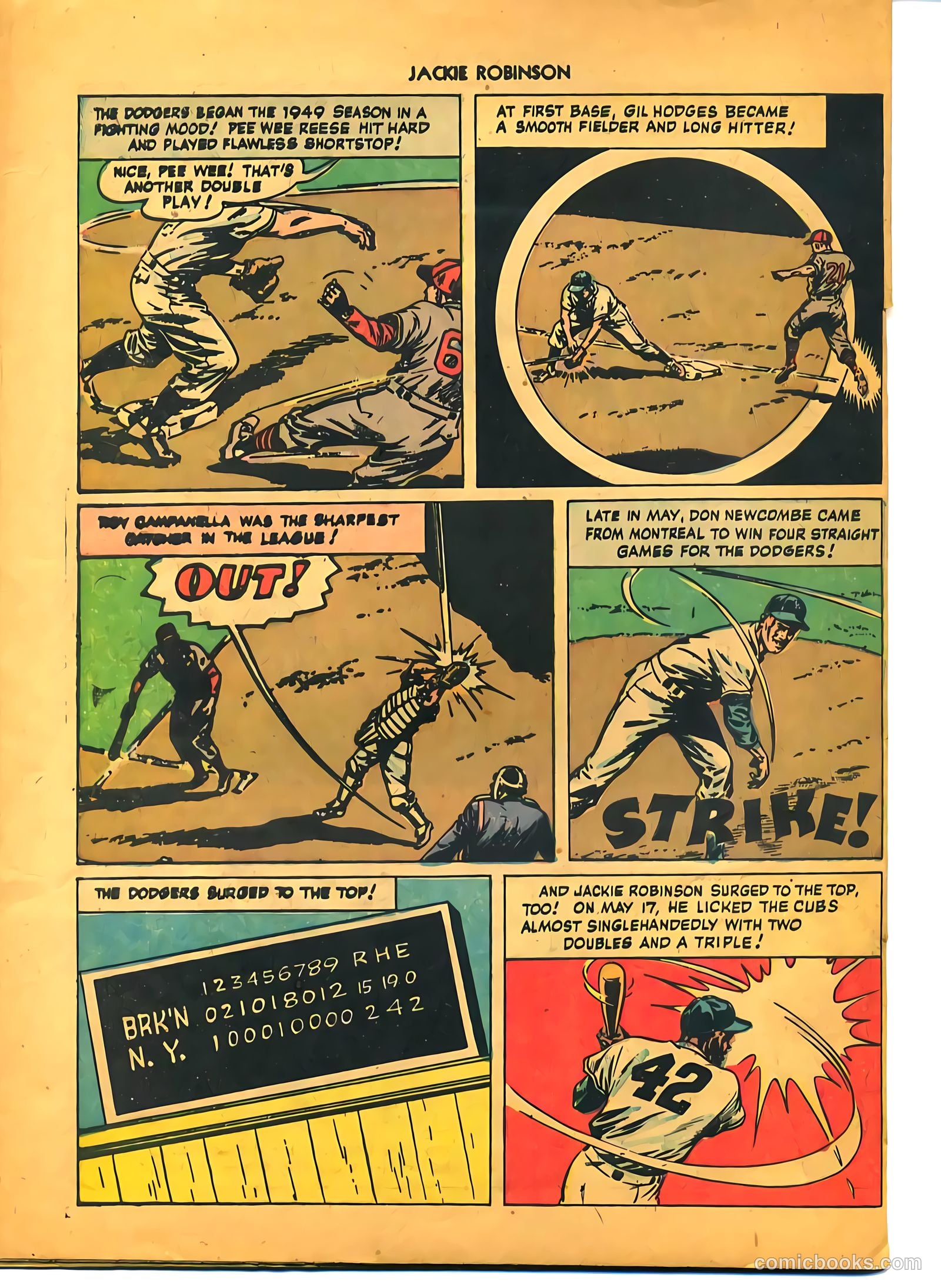 Jackie Robinson #1 (1949) — page 33 of 37