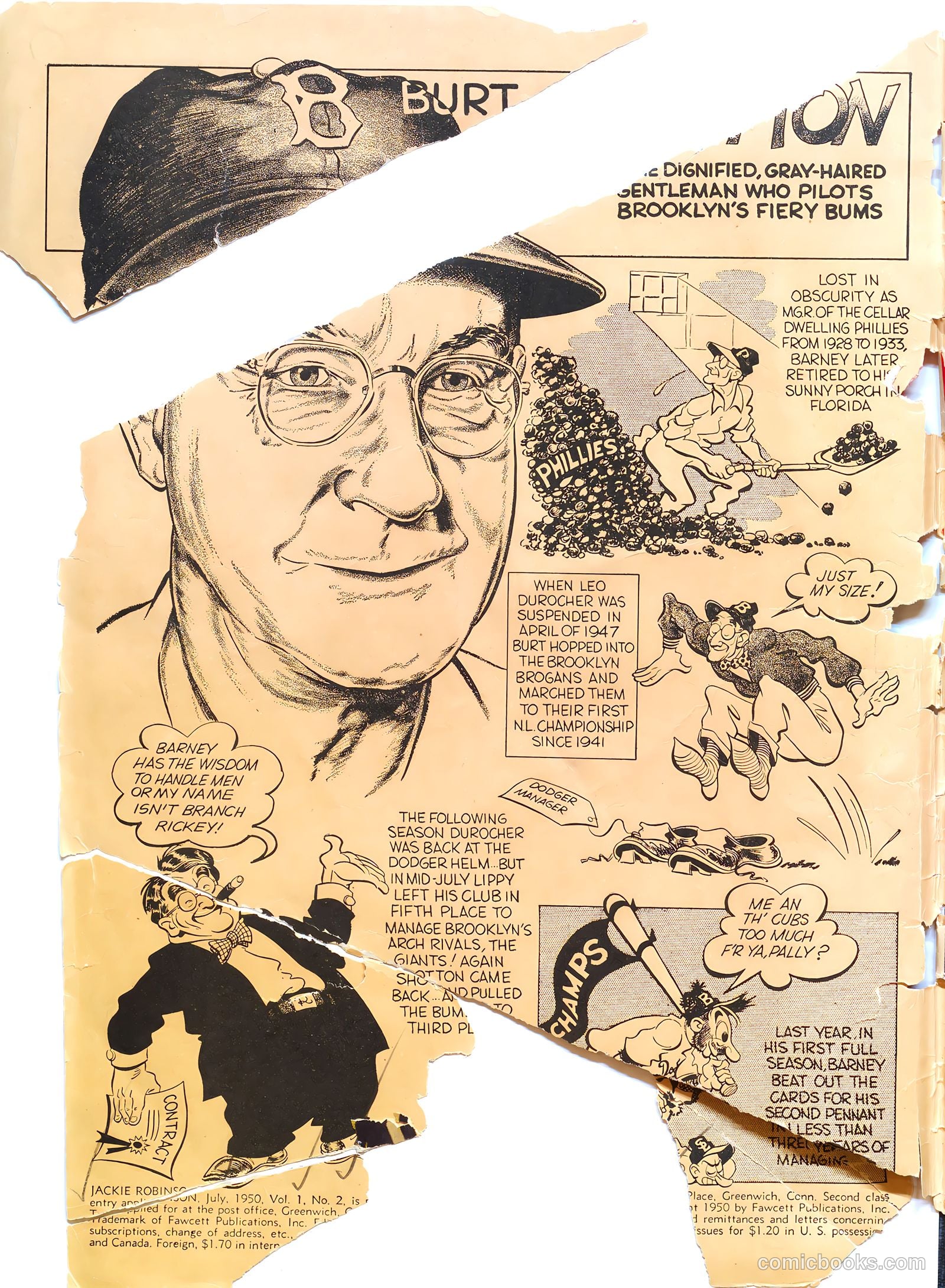 Jackie Robinson #2 (1950) — page 2 of 35