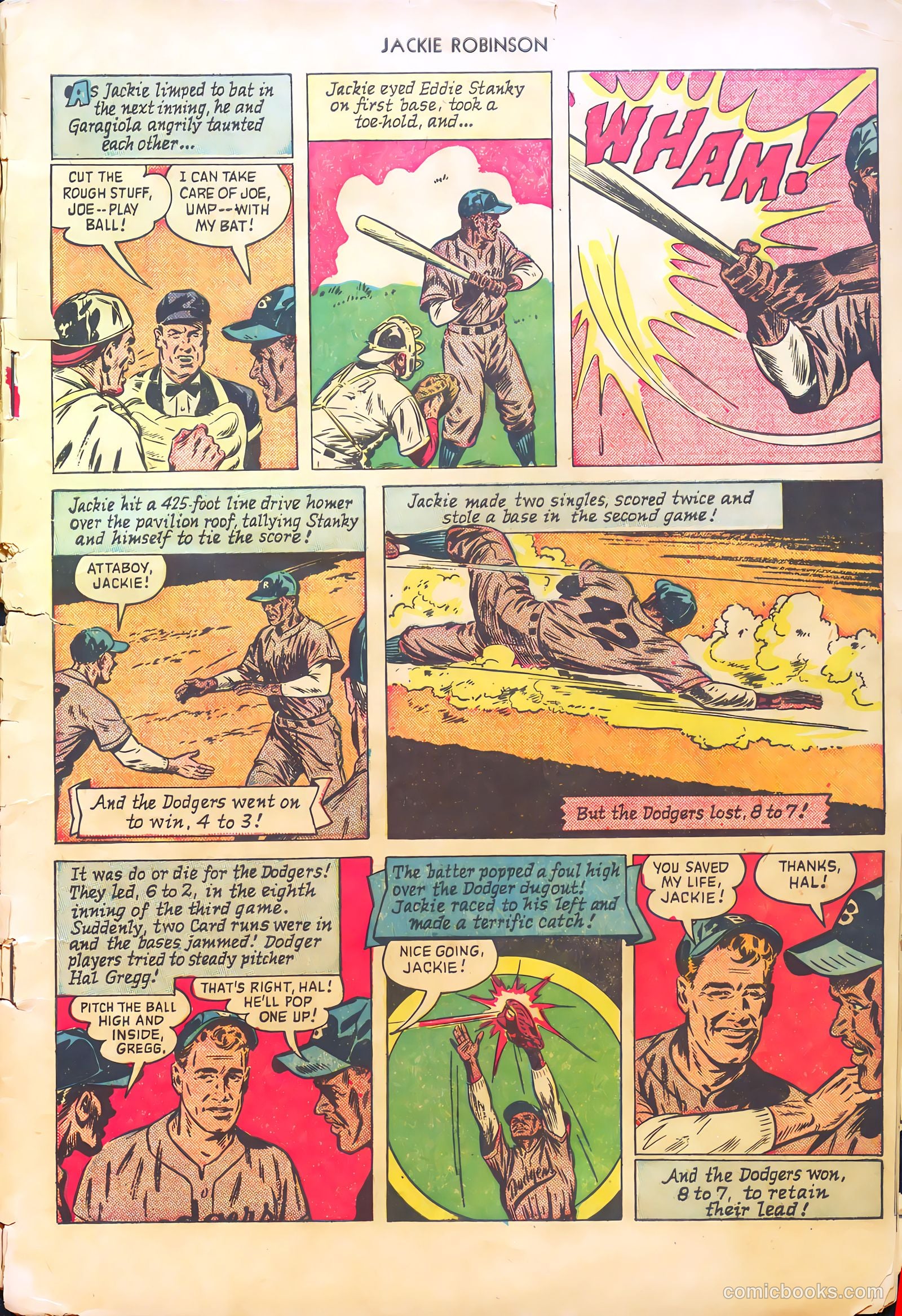 Jackie Robinson #2 (1950) — page 5 of 35