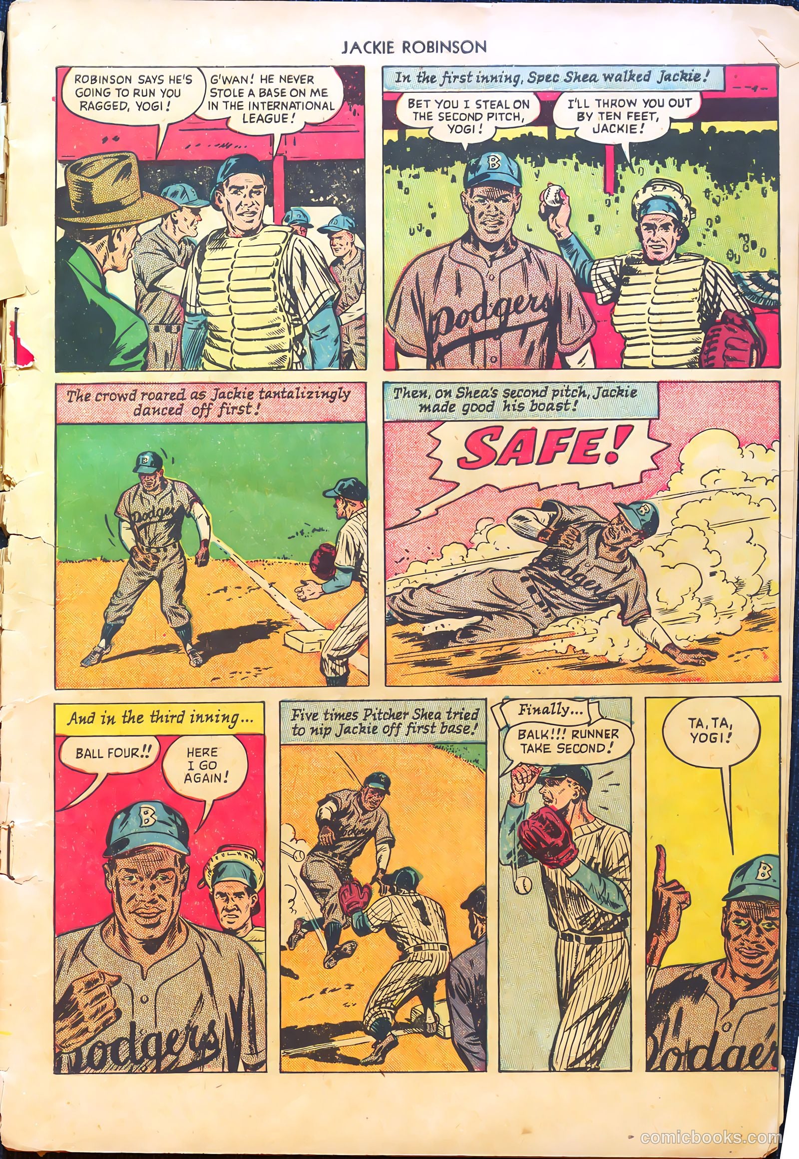 Jackie Robinson #2 (1950) — page 7 of 35