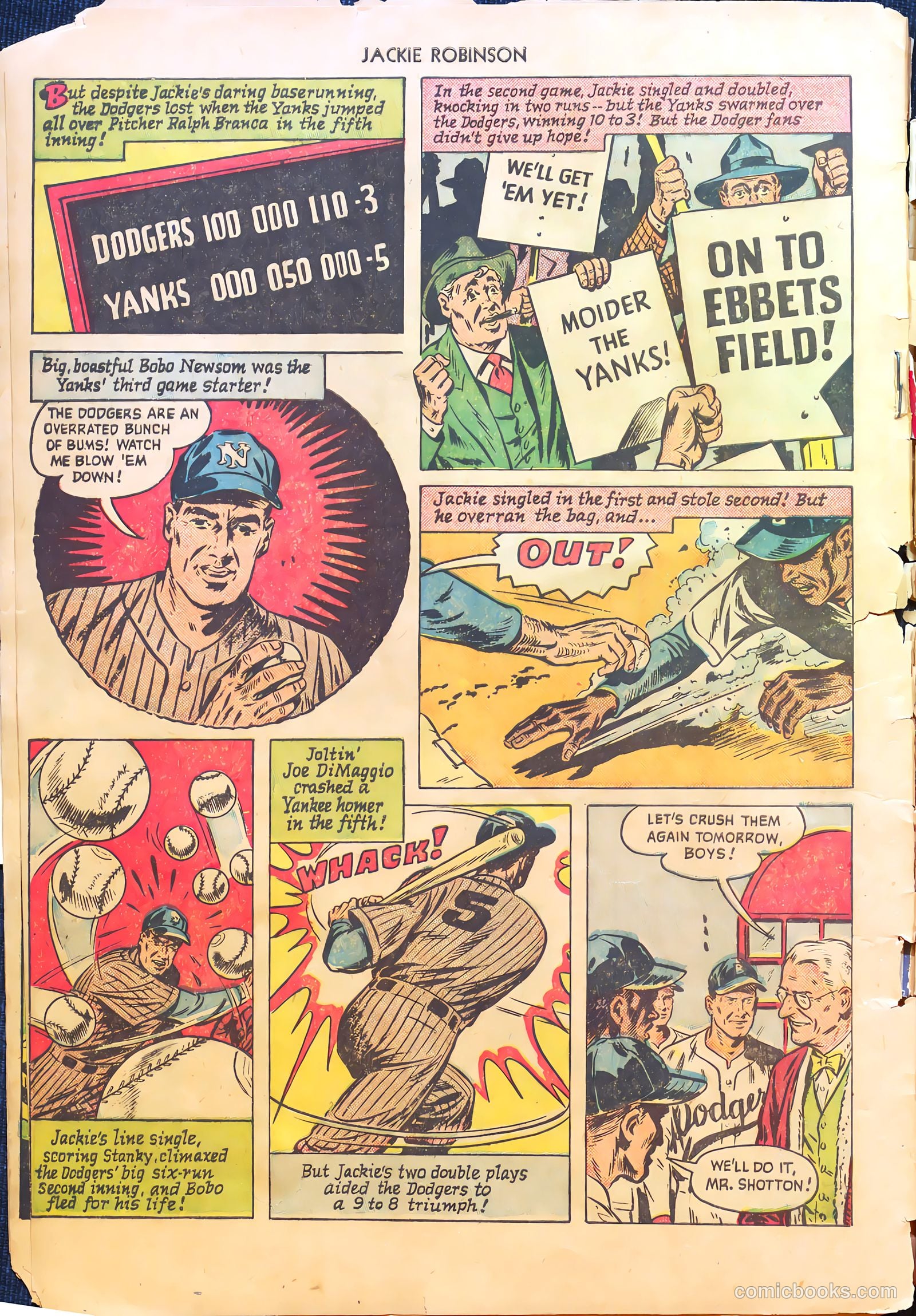 Jackie Robinson #2 (1950) — page 8 of 35
