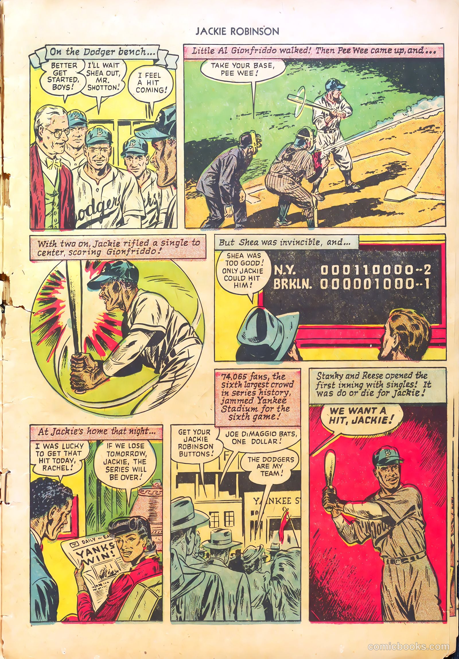 Jackie Robinson #2 (1950) — page 11 of 35