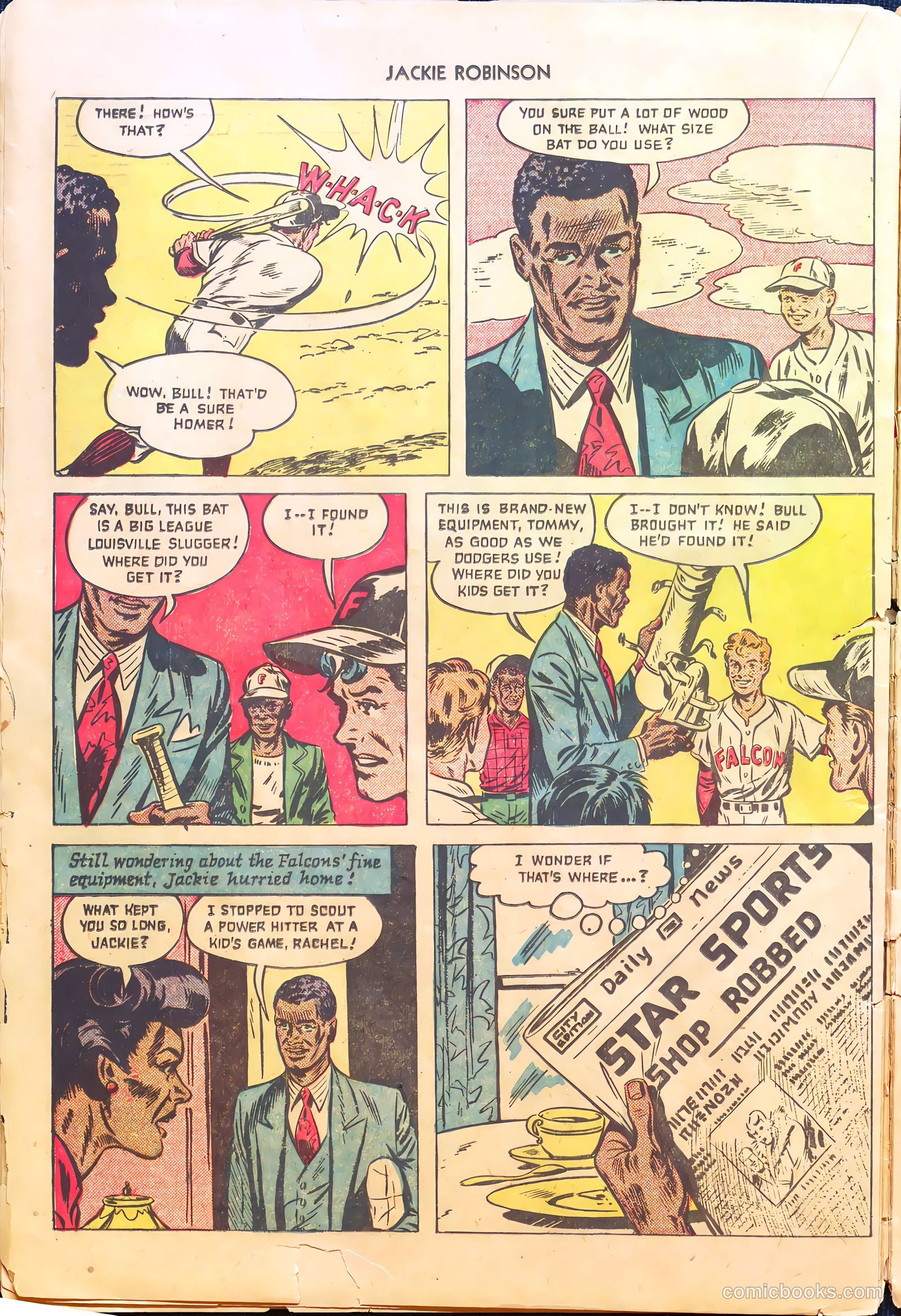 Jackie Robinson #2 (1950) — page 20 of 35