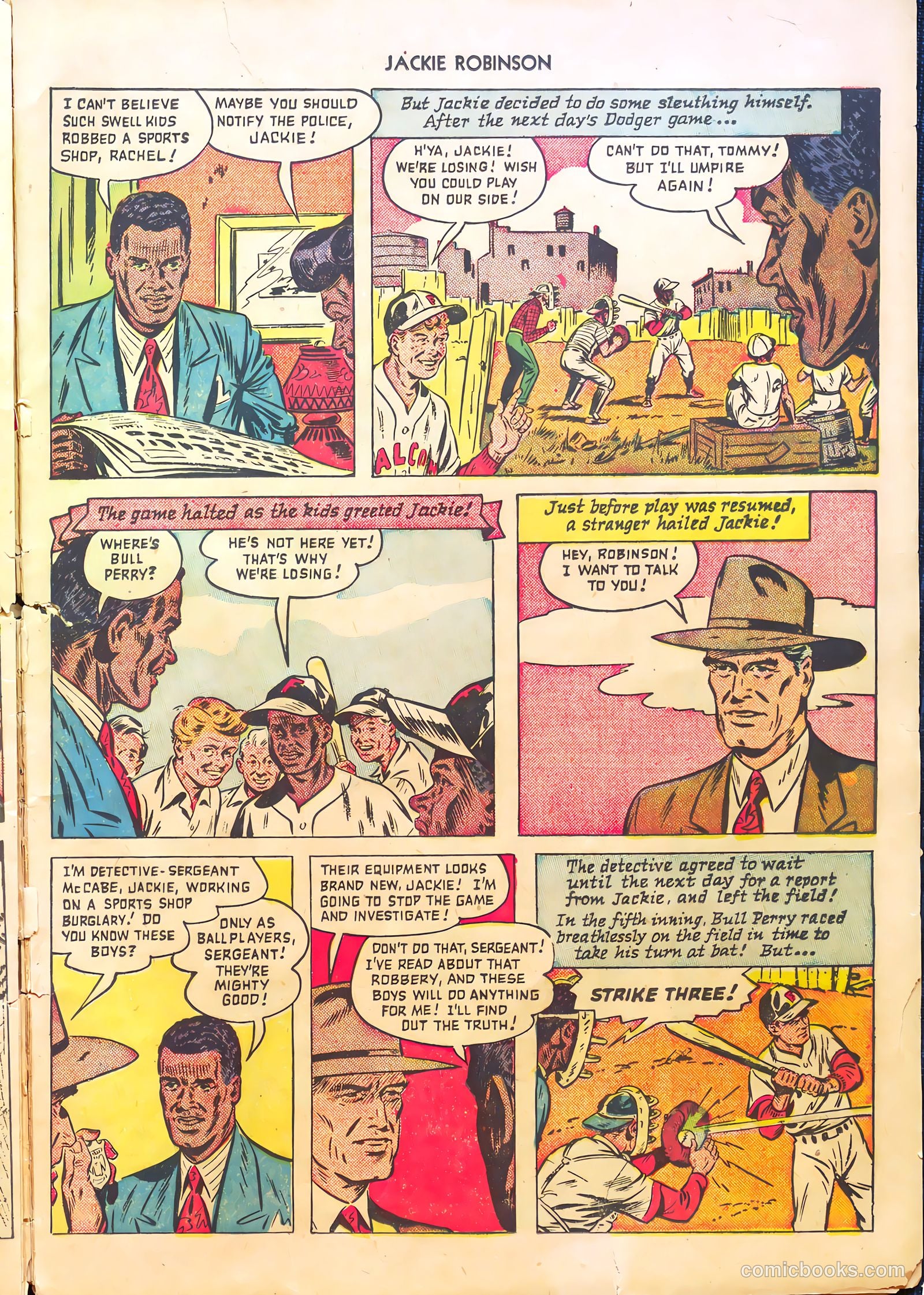 Jackie Robinson #2 (1950) — page 21 of 35