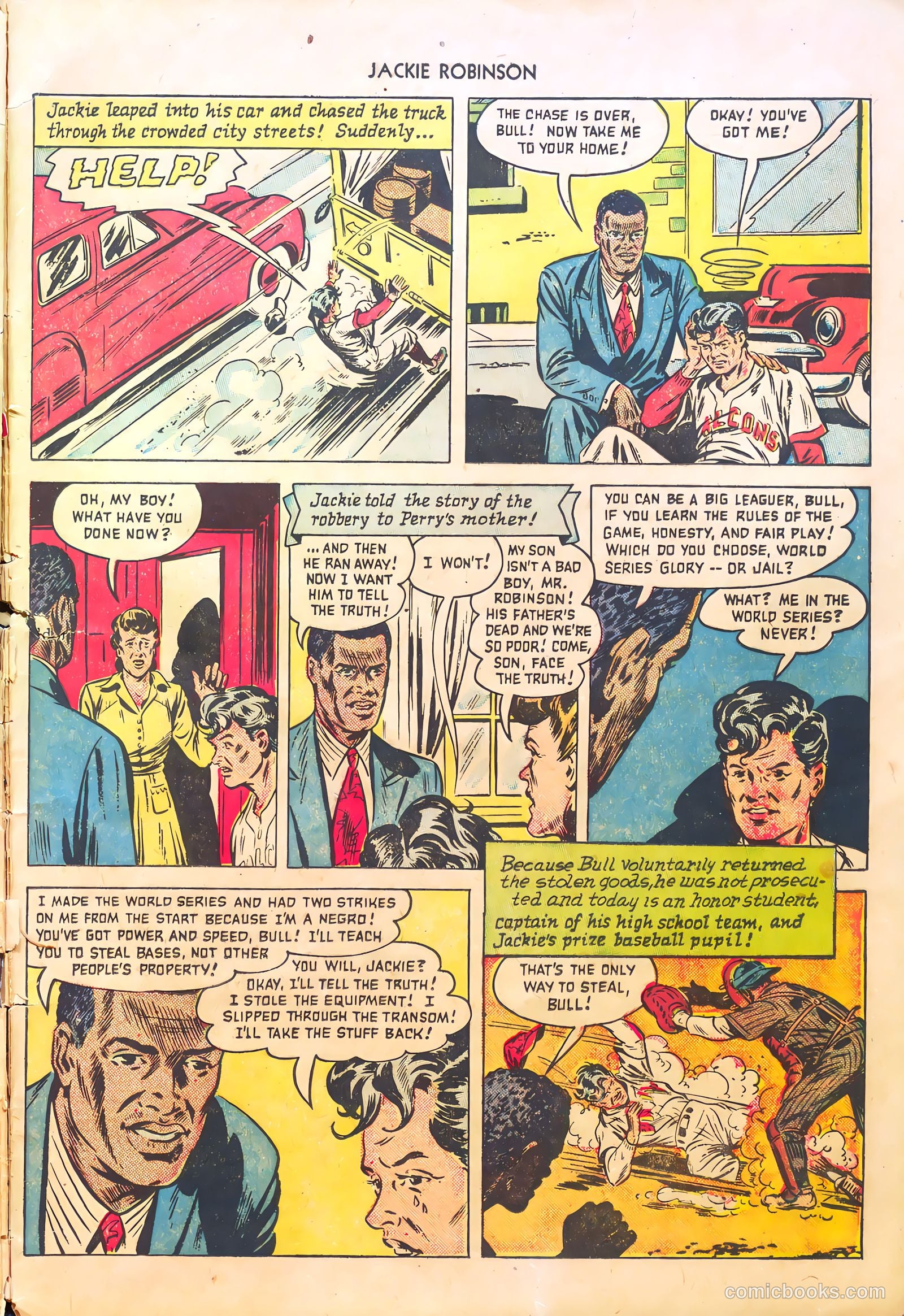 Jackie Robinson #2 (1950) — page 25 of 35