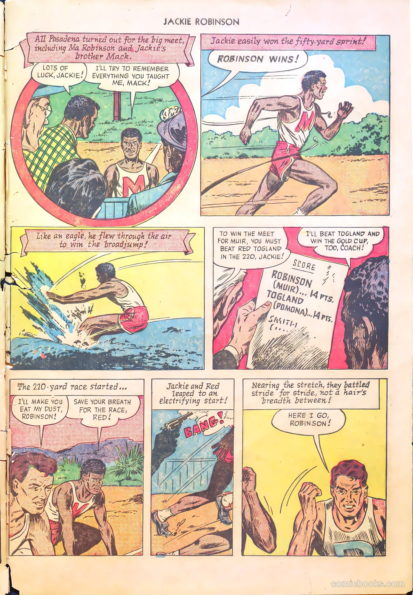 Jackie Robinson #2 (1950) — page 32 of 35