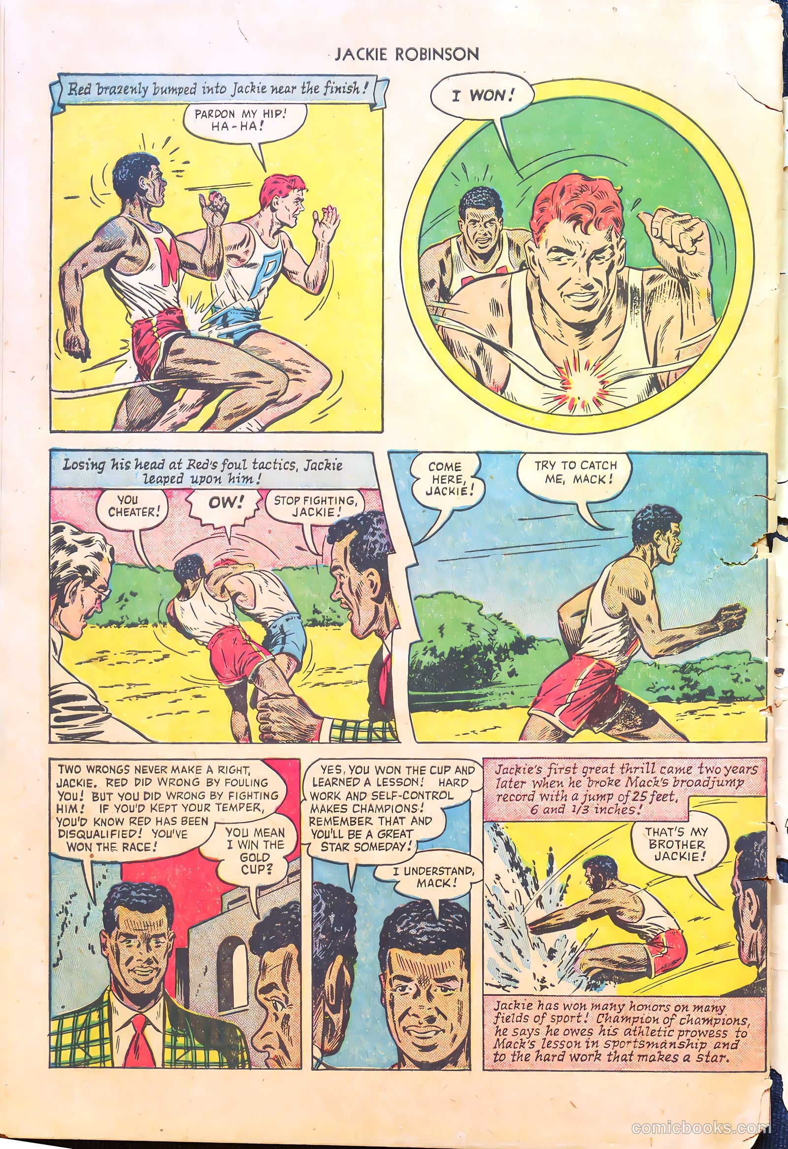 Jackie Robinson #2 (1950) — page 33 of 35