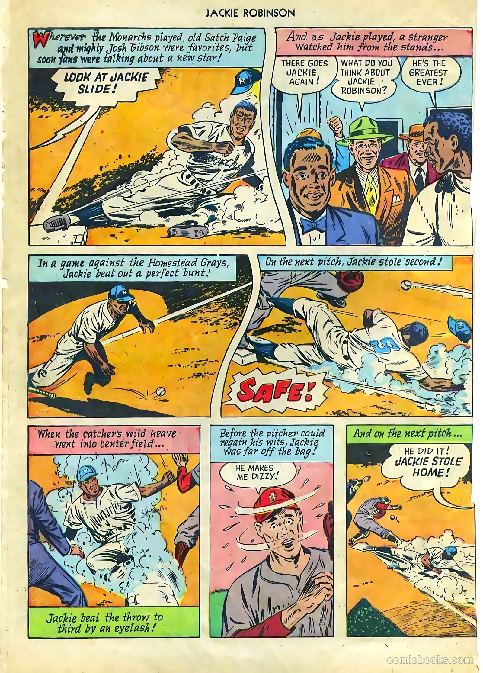 Jackie Robinson #3 (1950) — page 4 of 36