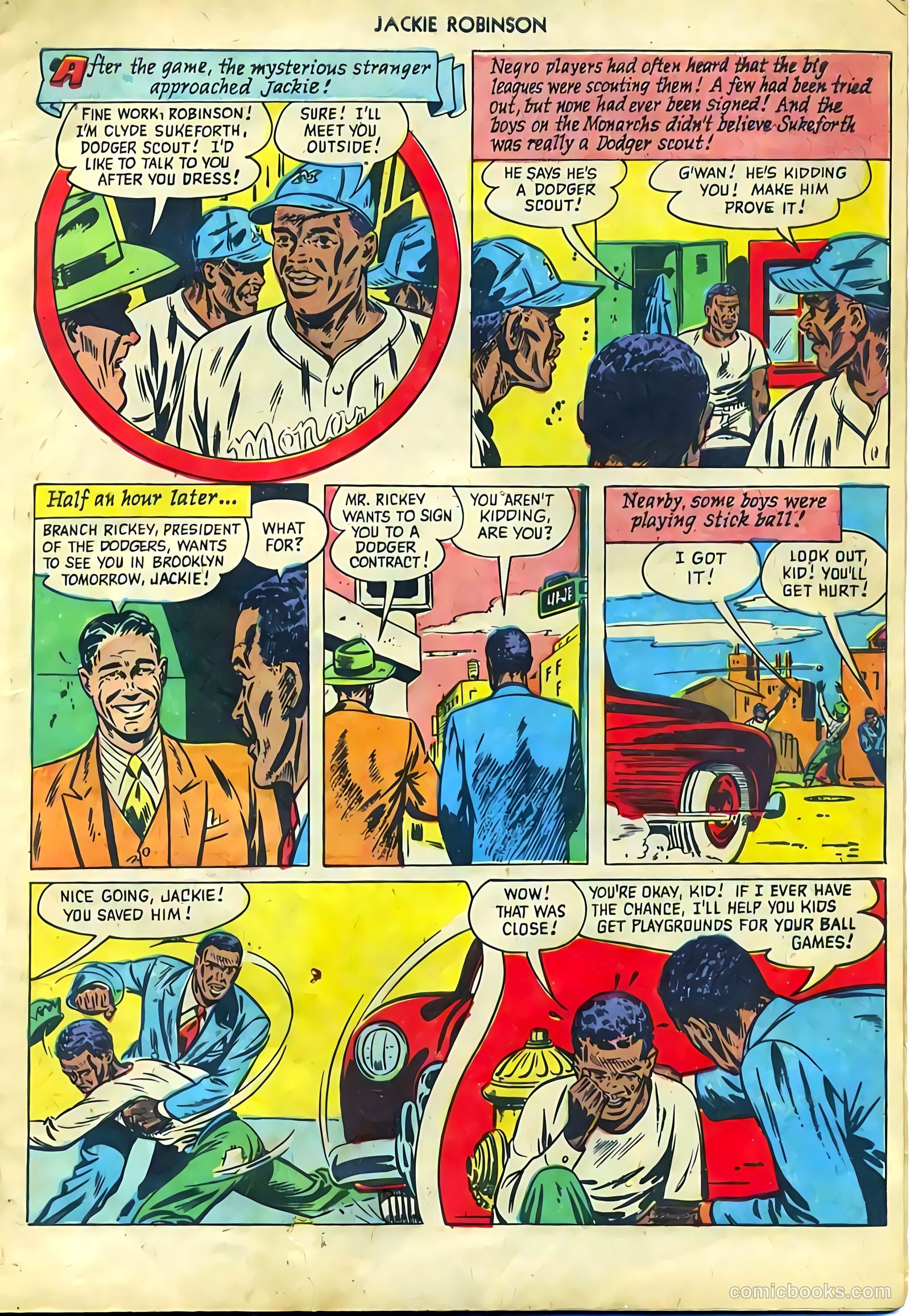 Jackie Robinson #3 (1950) — page 5 of 36