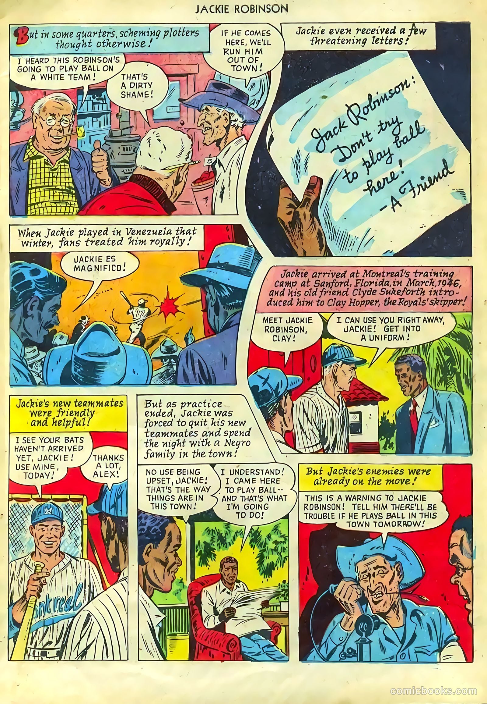 Jackie Robinson #3 (1950) — page 7 of 36