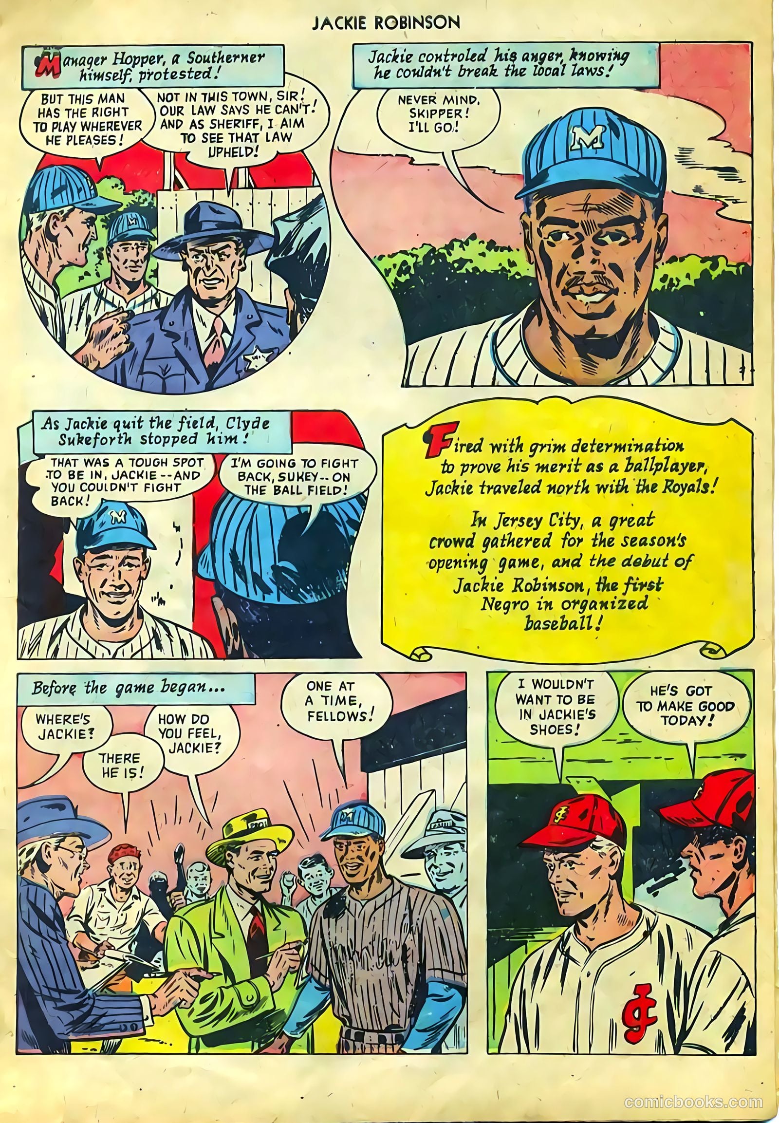 Jackie Robinson #3 (1950) — page 9 of 36