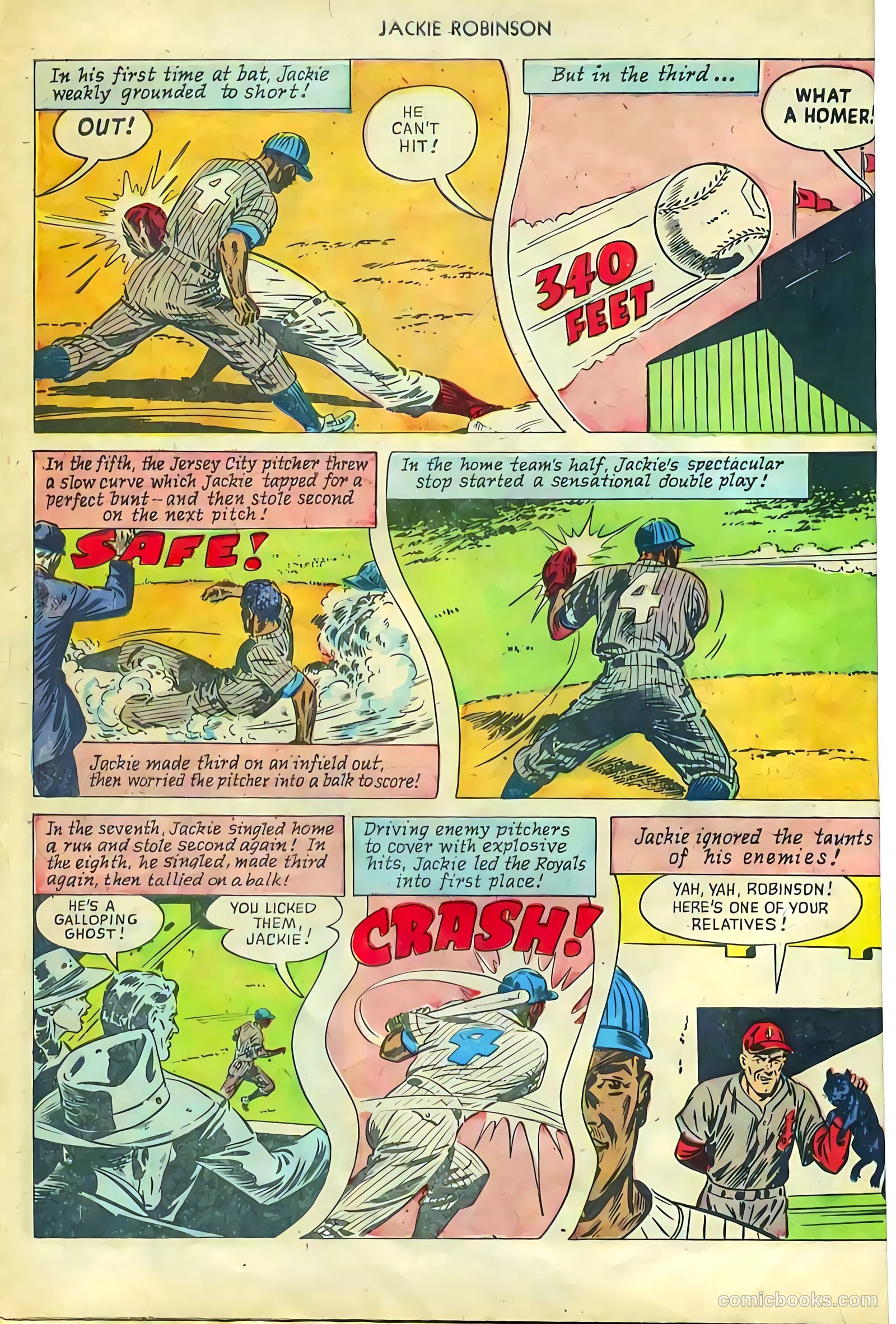 Jackie Robinson #3 (1950) — page 10 of 36