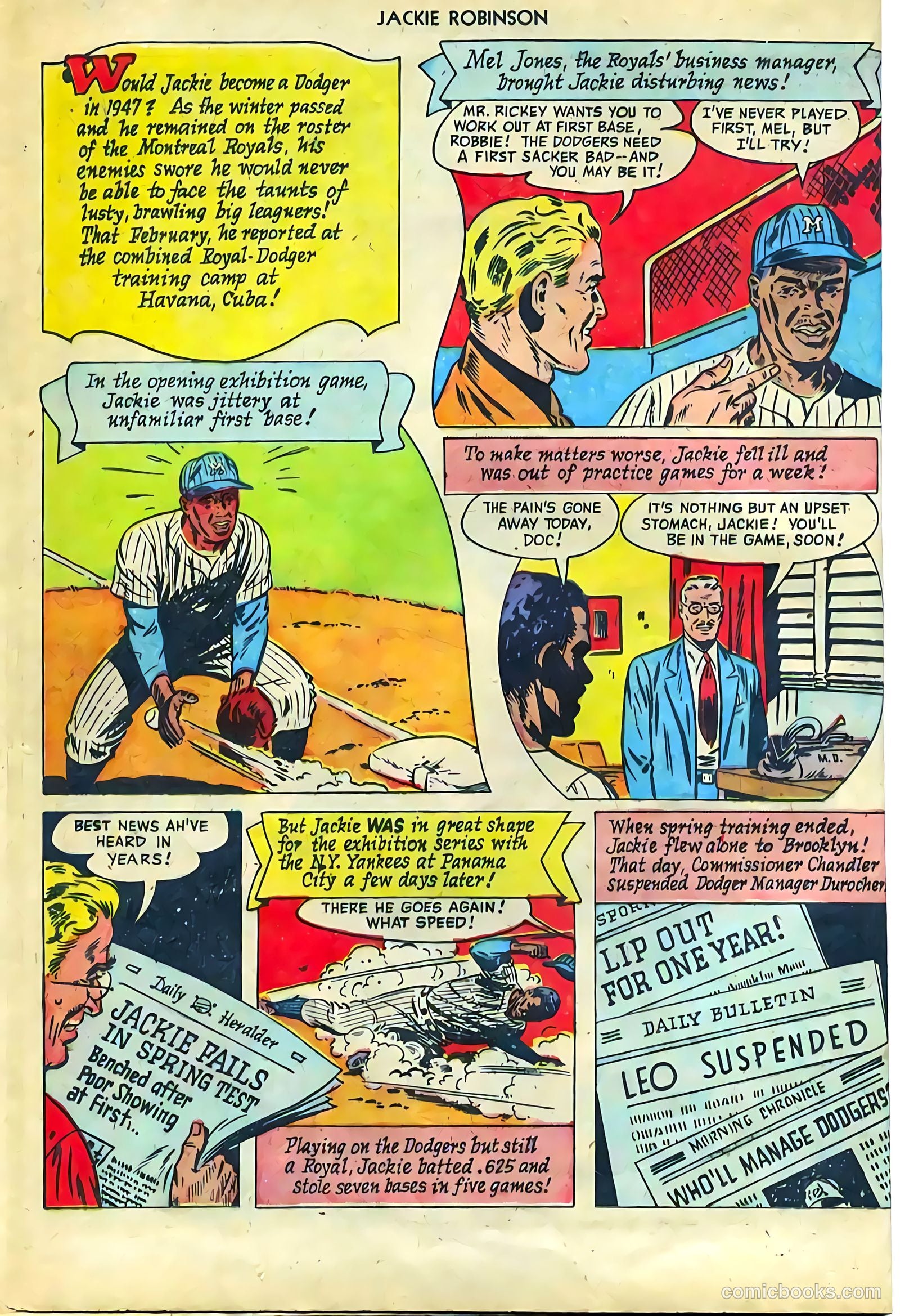 Jackie Robinson #3 (1950) — page 12 of 36