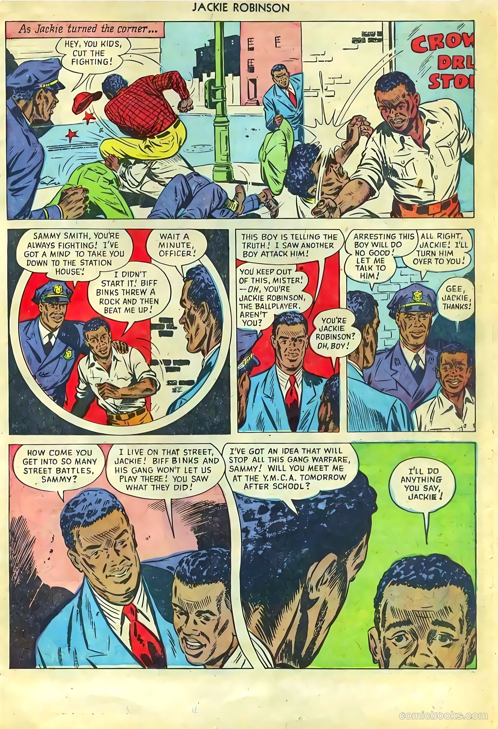 Jackie Robinson #3 (1950) — page 19 of 36
