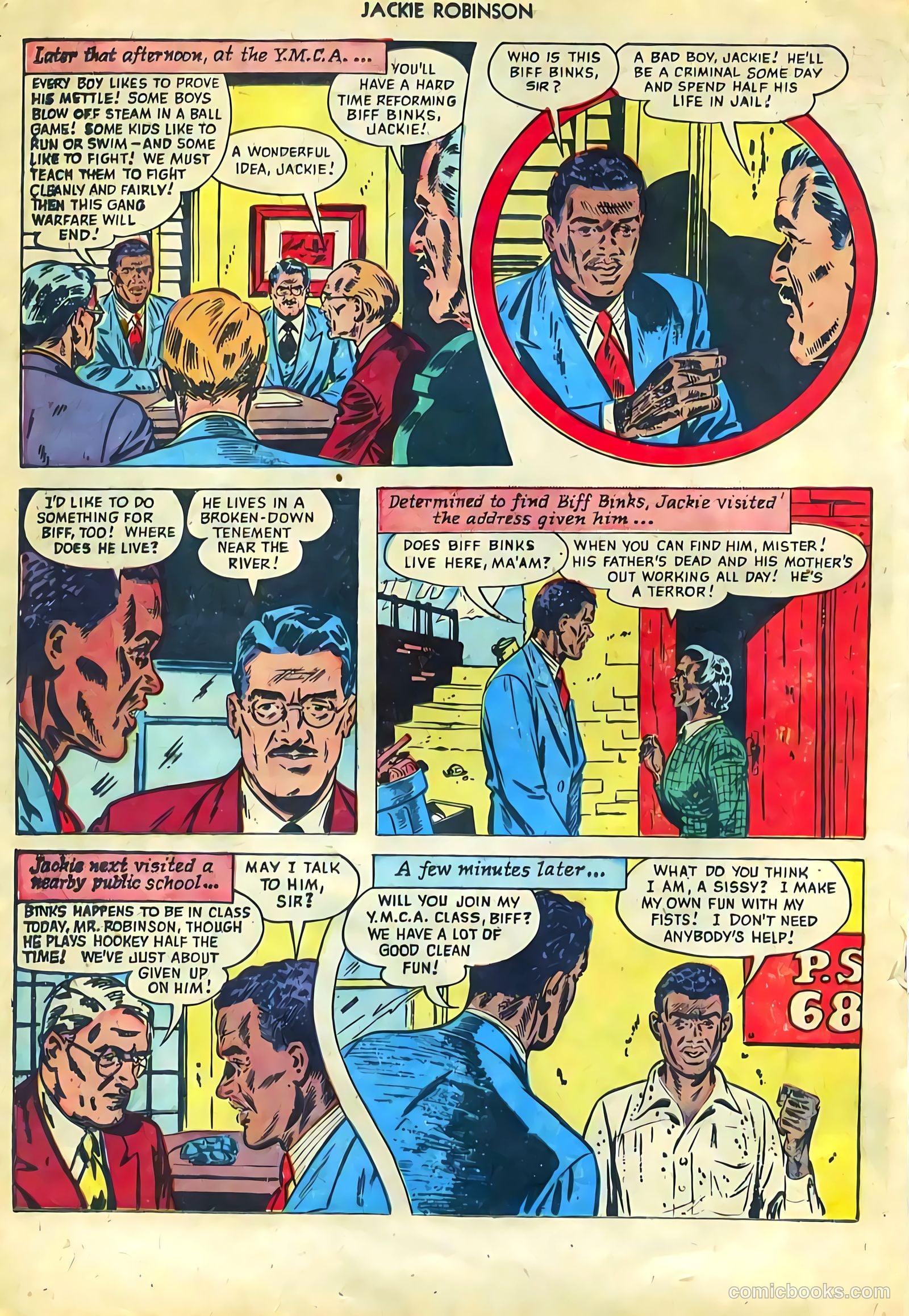 Jackie Robinson #3 (1950) — page 20 of 36