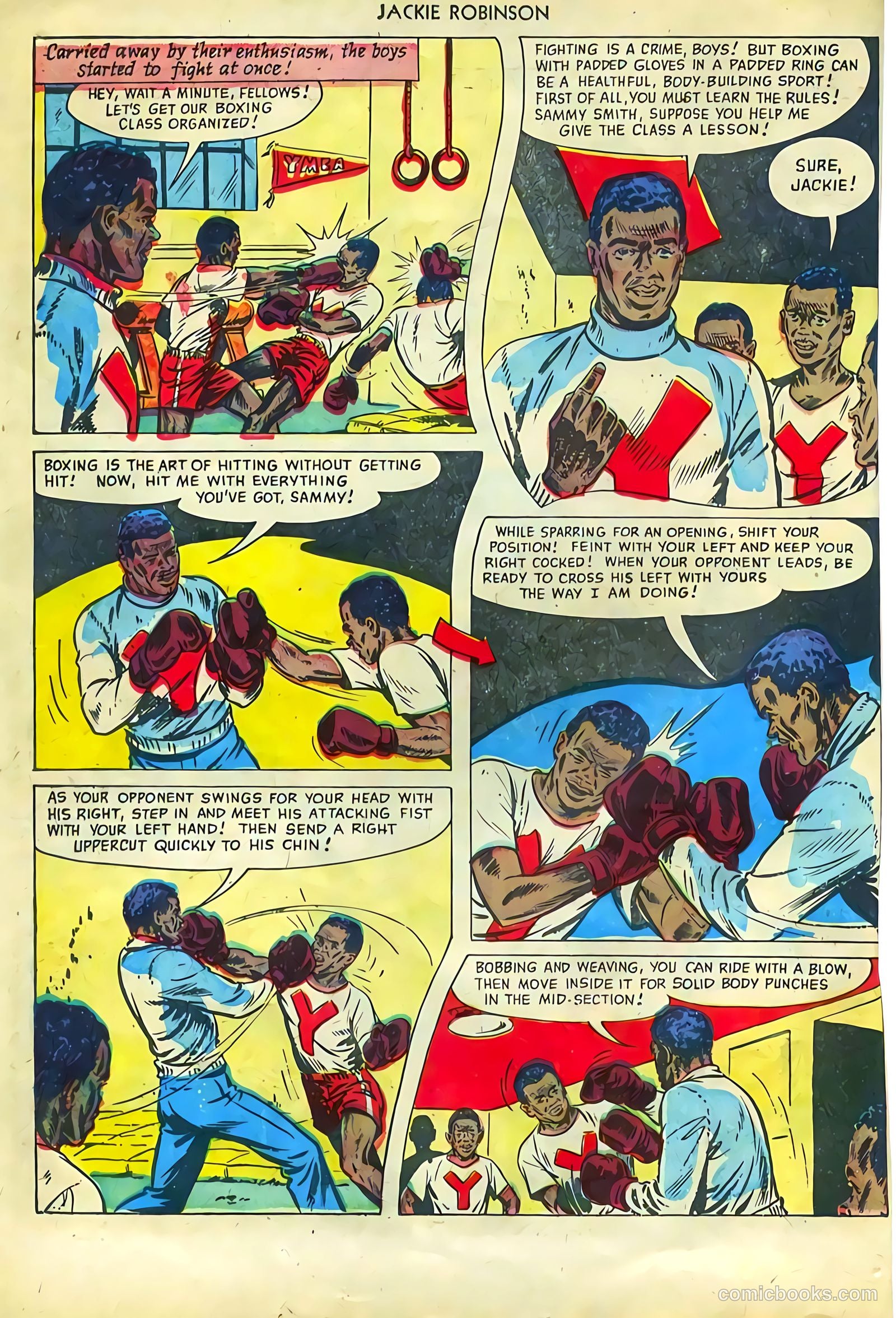 Jackie Robinson #3 (1950) — page 22 of 36