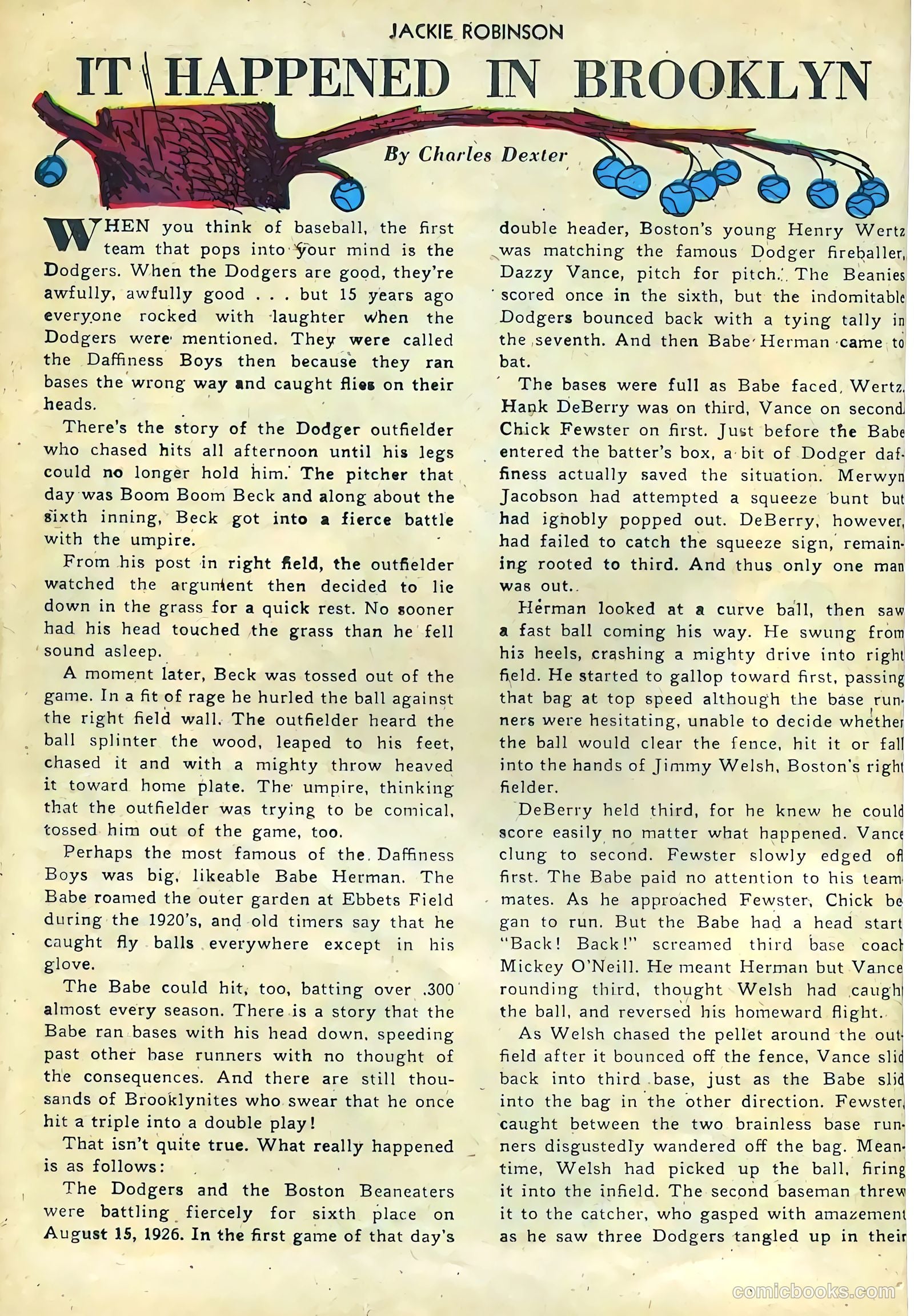 Jackie Robinson #3 (1950) — page 26 of 36